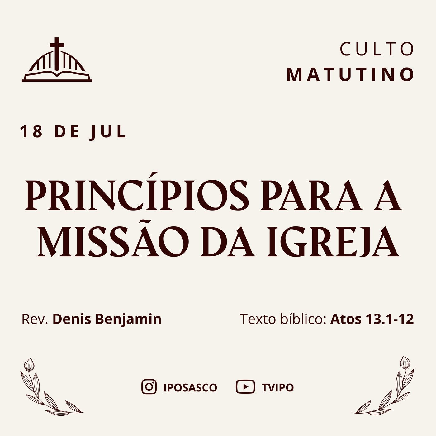 Pregações - Igreja Presbiteriana de Osasco