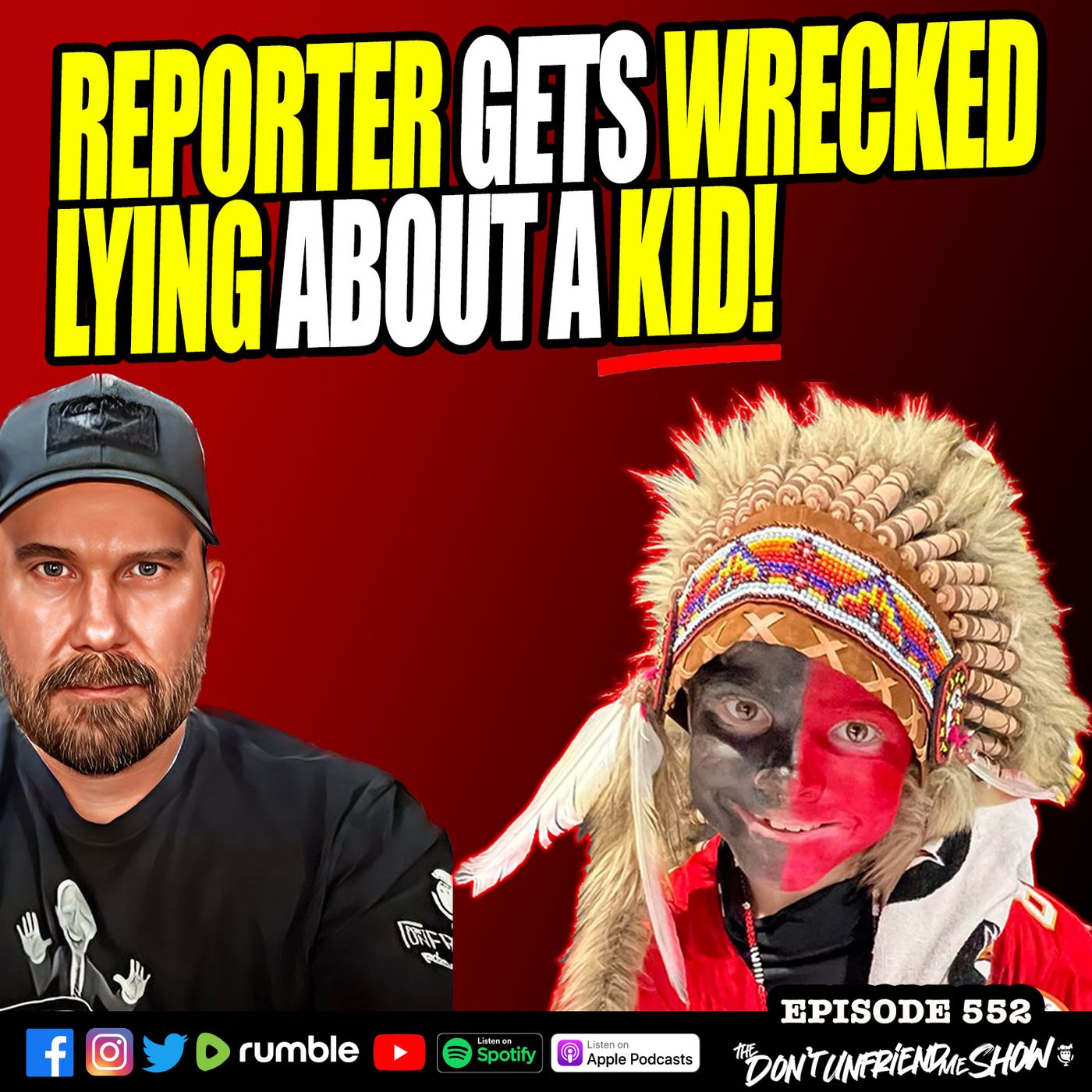 Leftist Reporter Gets Wrecked For Accusing a Young Boy of Black Face. episode artwork