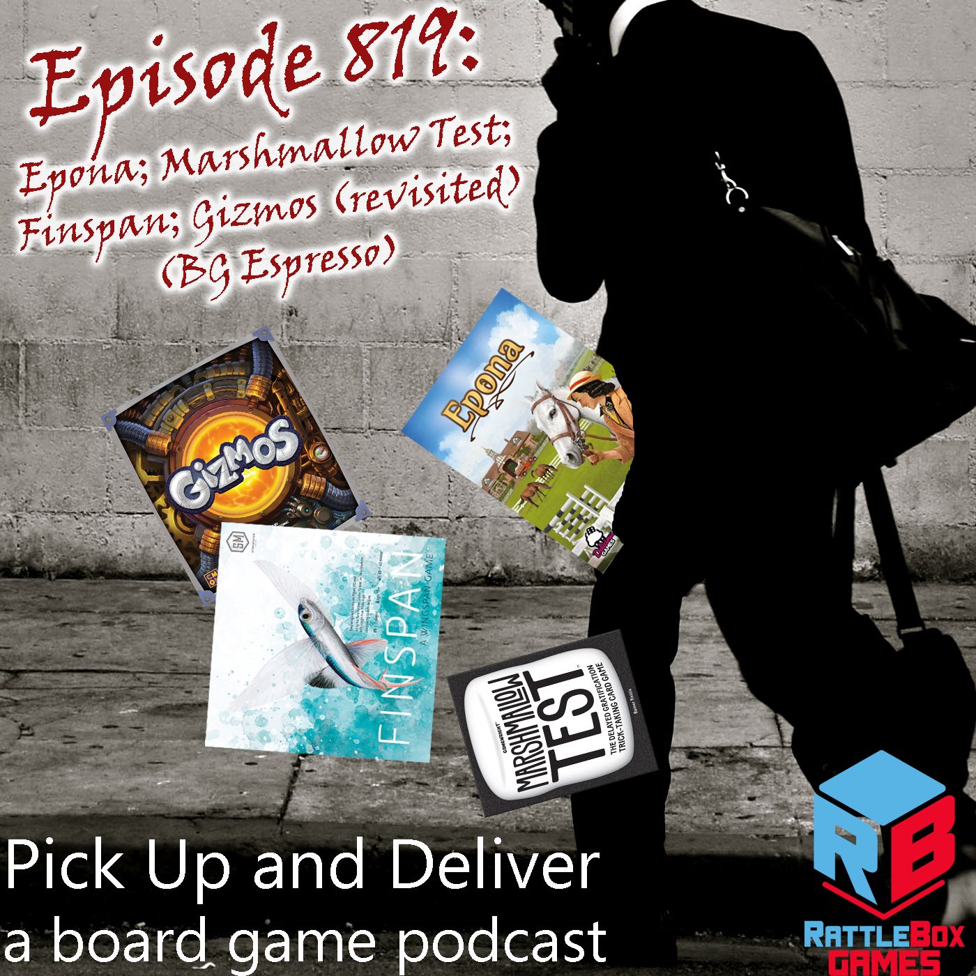 Epona, Marshmallow Test, Finspan, Gizmos (revisited) — Pick Up and Deliver cover