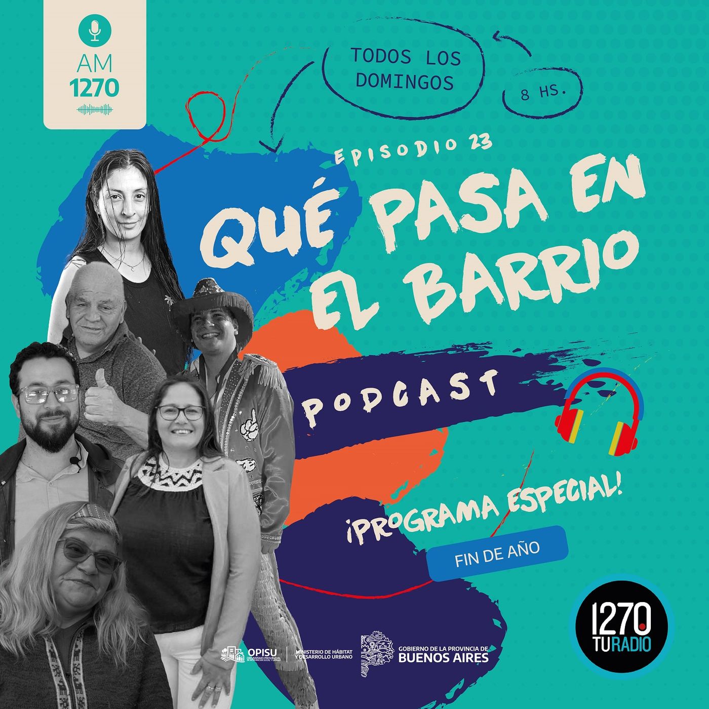 “Que nos pongamos la mano en el corazón y nos ayudemos entre todos y  tengamos empatía con el que menos tiene.” episode artwork