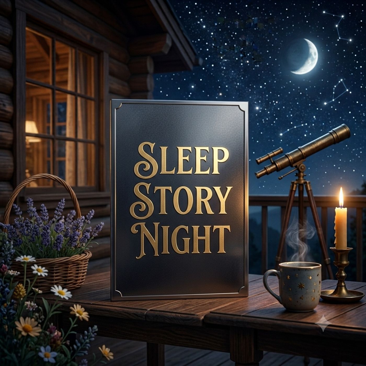 Sleep Story Night podcast artwork
