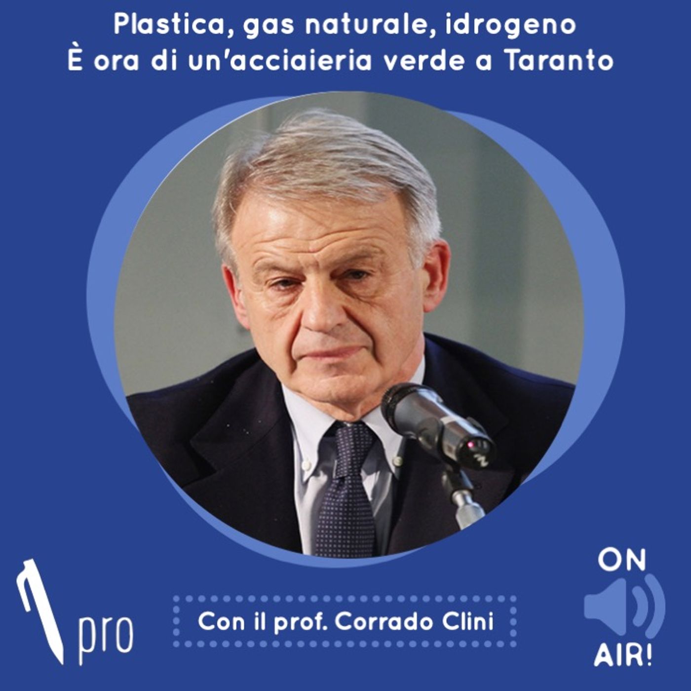 Ep. 14 - Plastica, gas naturale, idrogeno.  È ora di un'acciaieria verde a Taranto. episode artwork