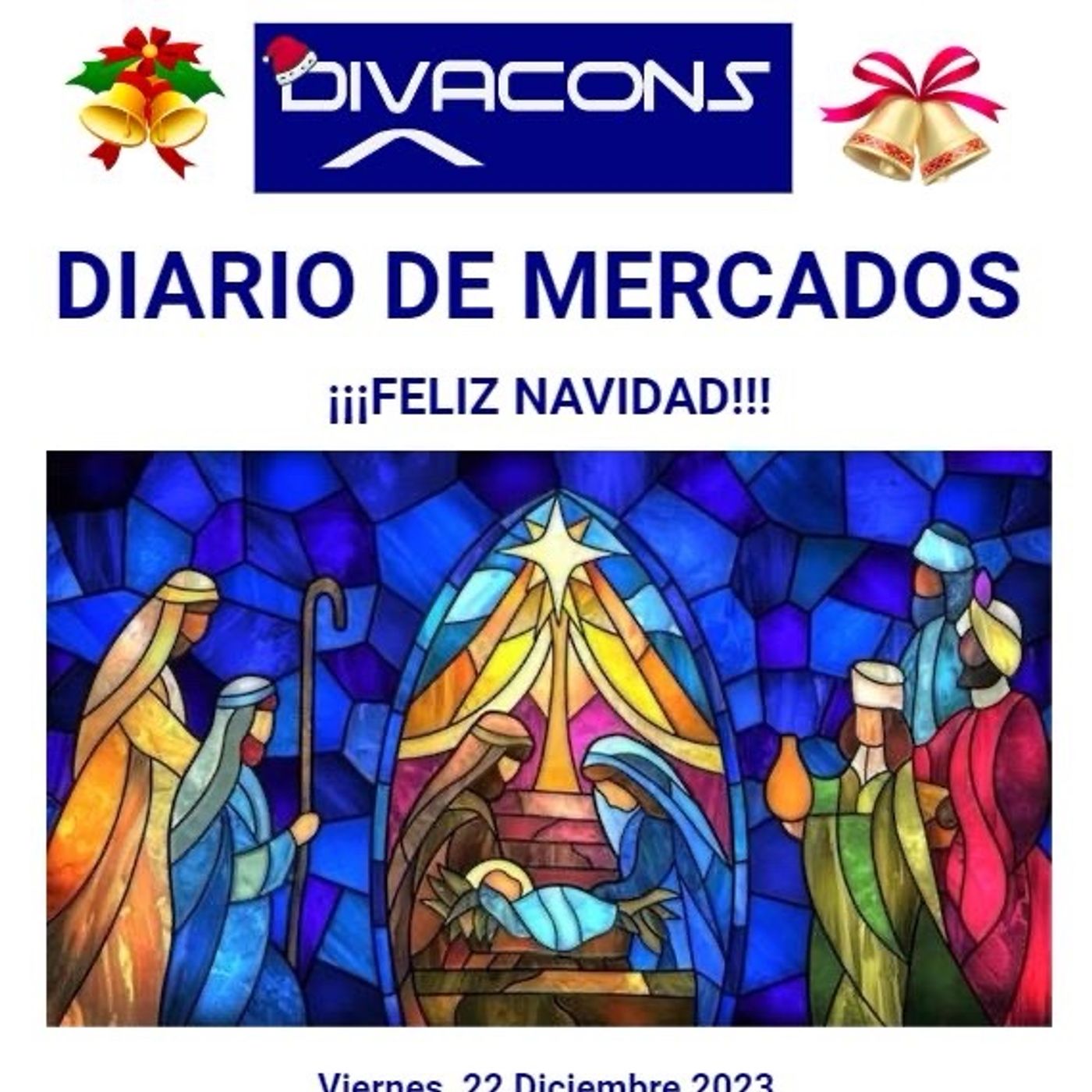 PODCAST en abierto DIARIO DE MERCADOS Viernes 22 Dic episode artwork