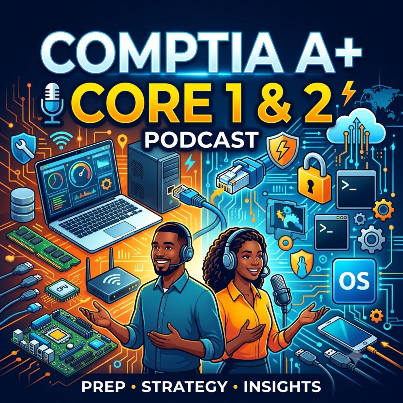 CompTIA A+ core 1-2 prep guide episode artwork