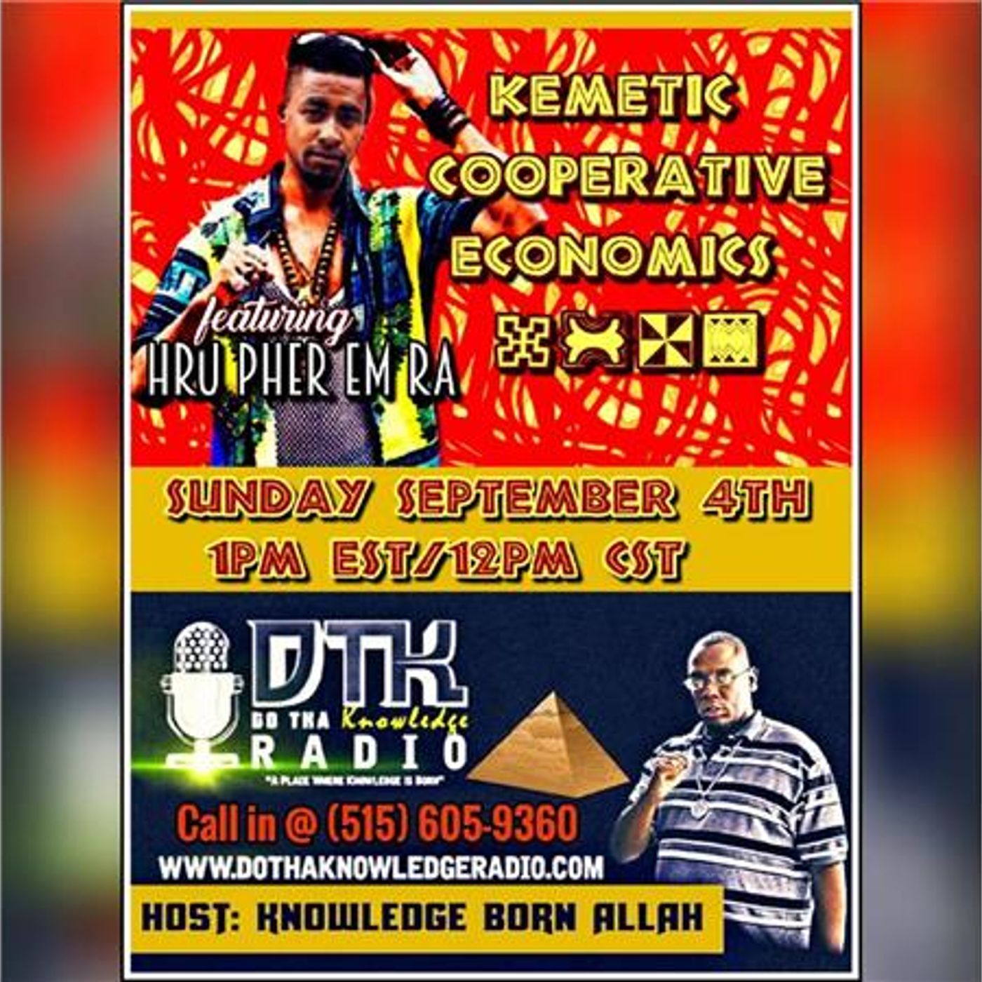 Do Tha Knowledge Radio- Hru Pher Em Ra: Kemetic Cooperative Economics episode artwork