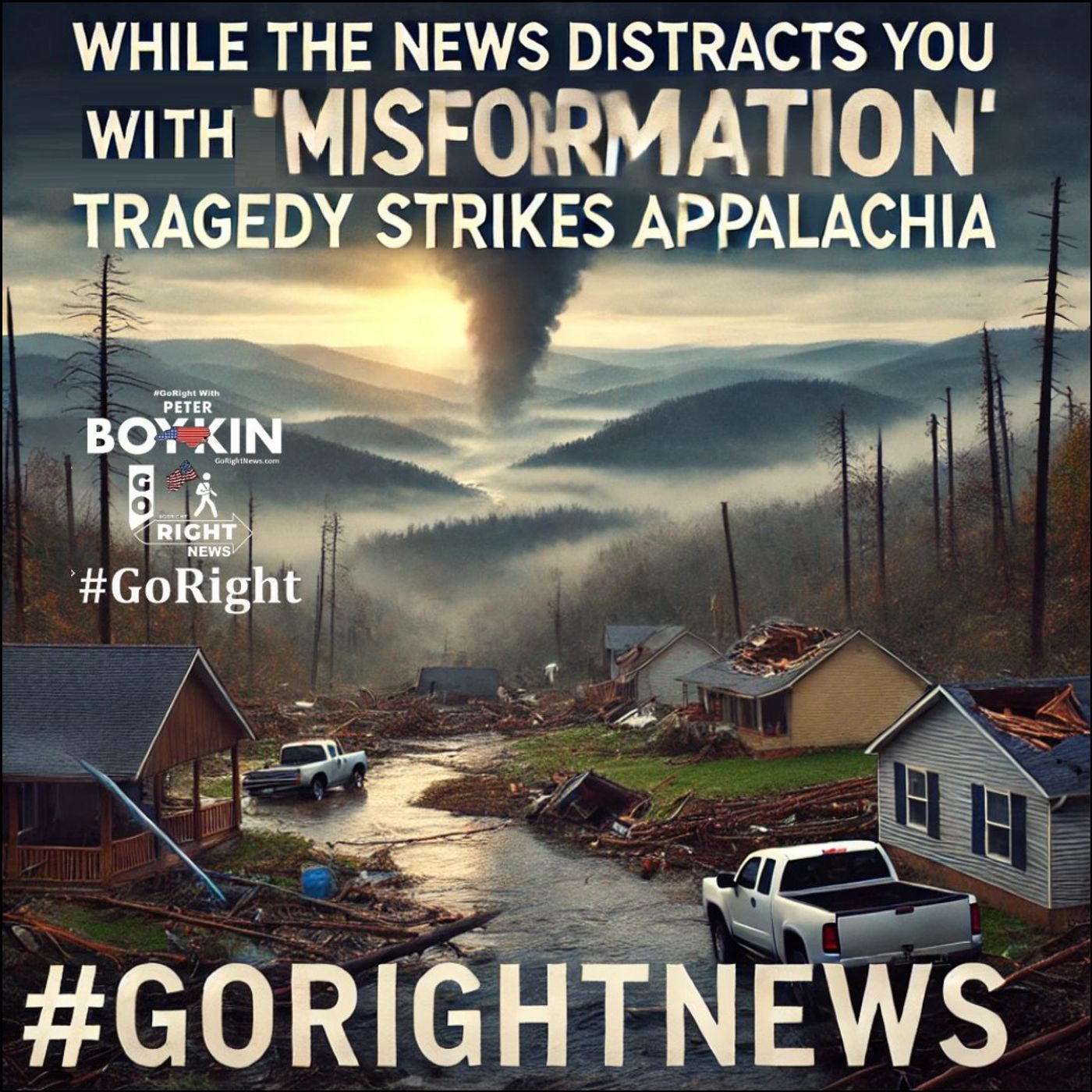 While The News Distracts You with Misinformation Tragedy Strikes Appalachia
