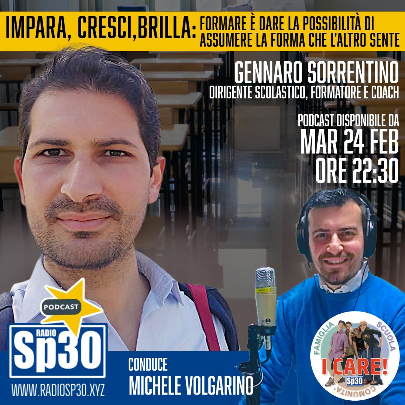 #ICARE - Impara, cresci, brilla: formare è dare la possibilità di assumere la forma che l'altro sente - Gennaro Sorrentino episode artwork