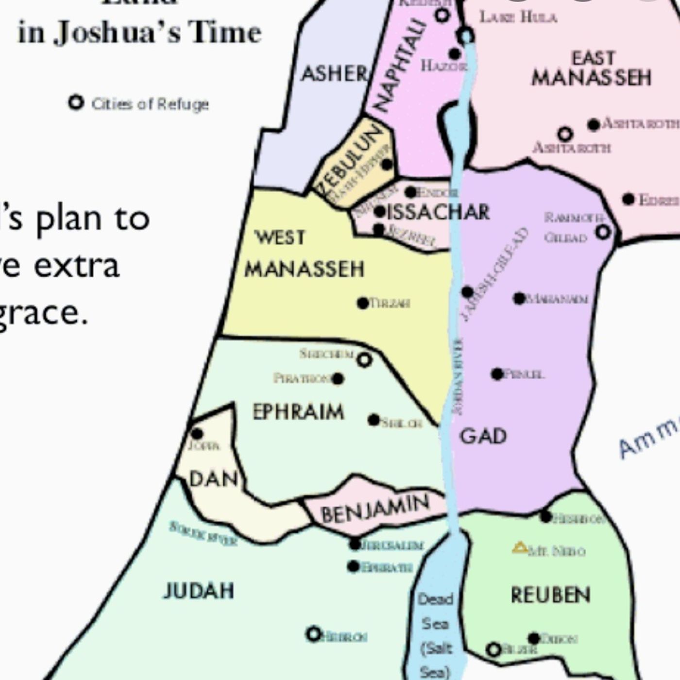 Joshua chapter 16
