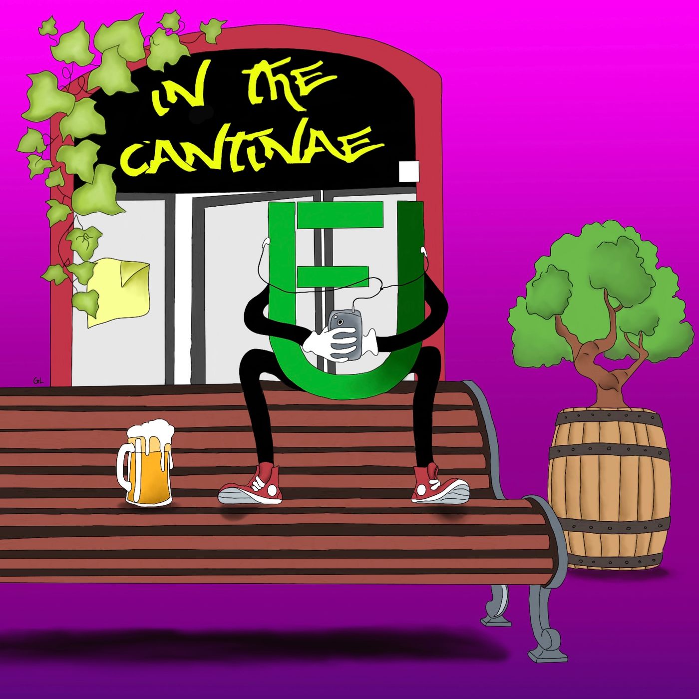 In the cantinae