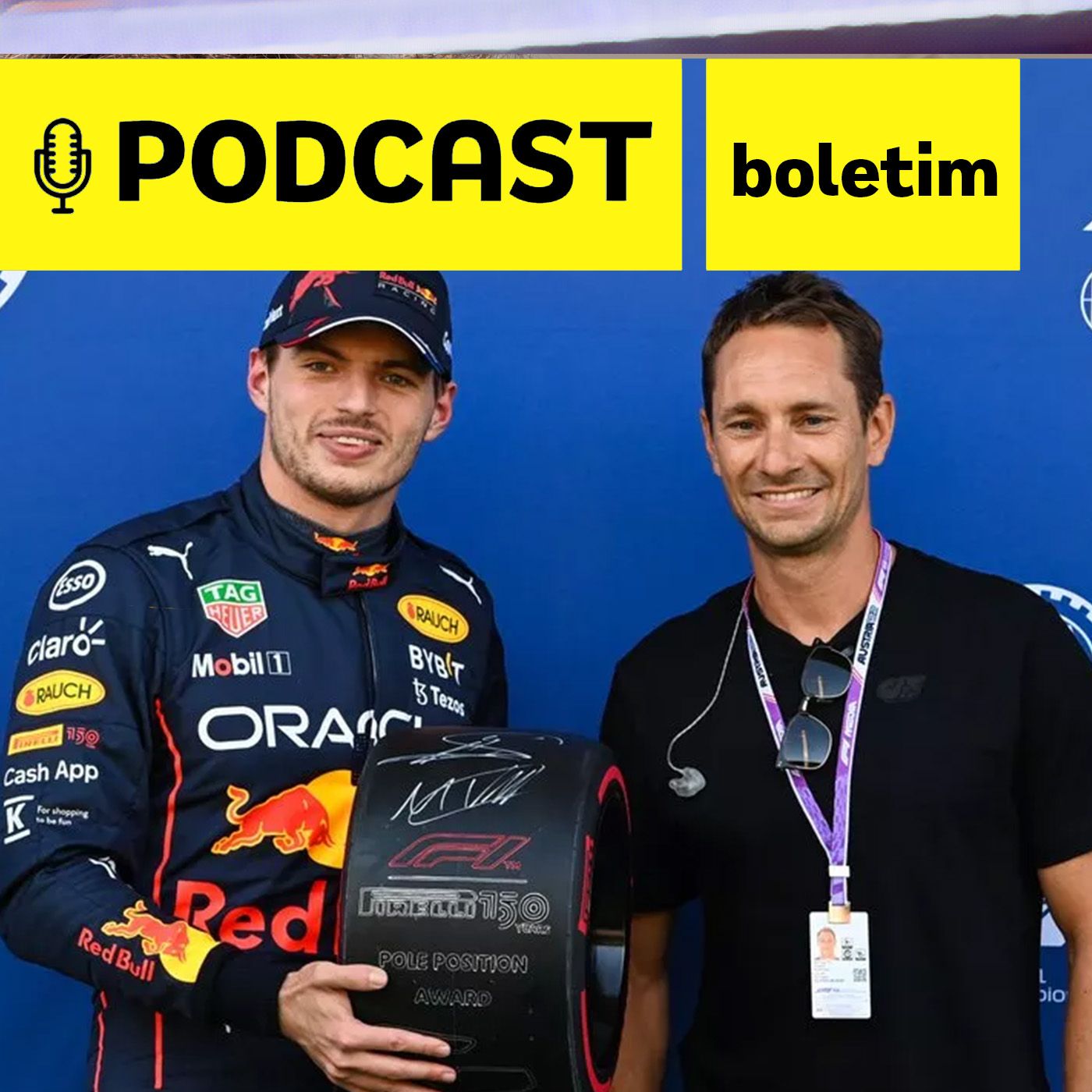 Podcast Boletim - Verstappen supera Leclerc e é Pole na Áustria! Mercedes batem; tudo do quali pré-Sprint episode artwork
