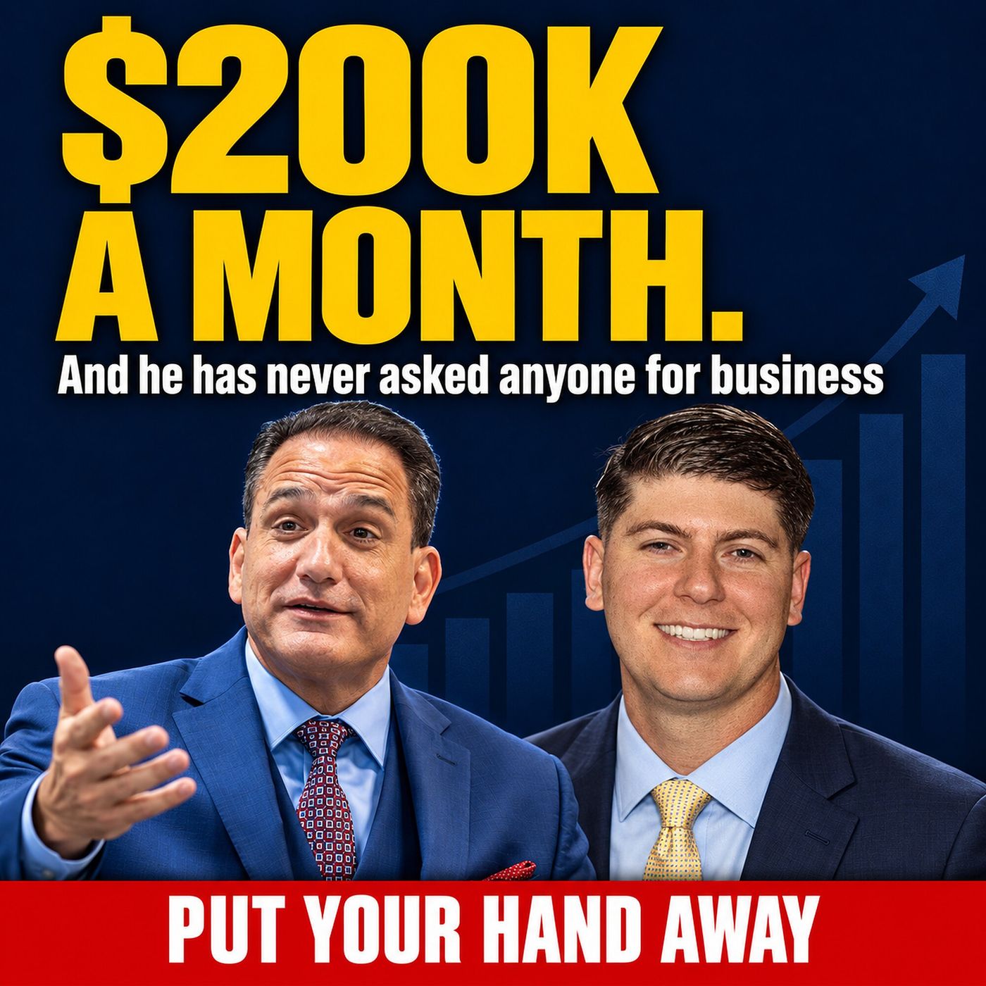 He Writes $200K a Month and Never Asks for Business