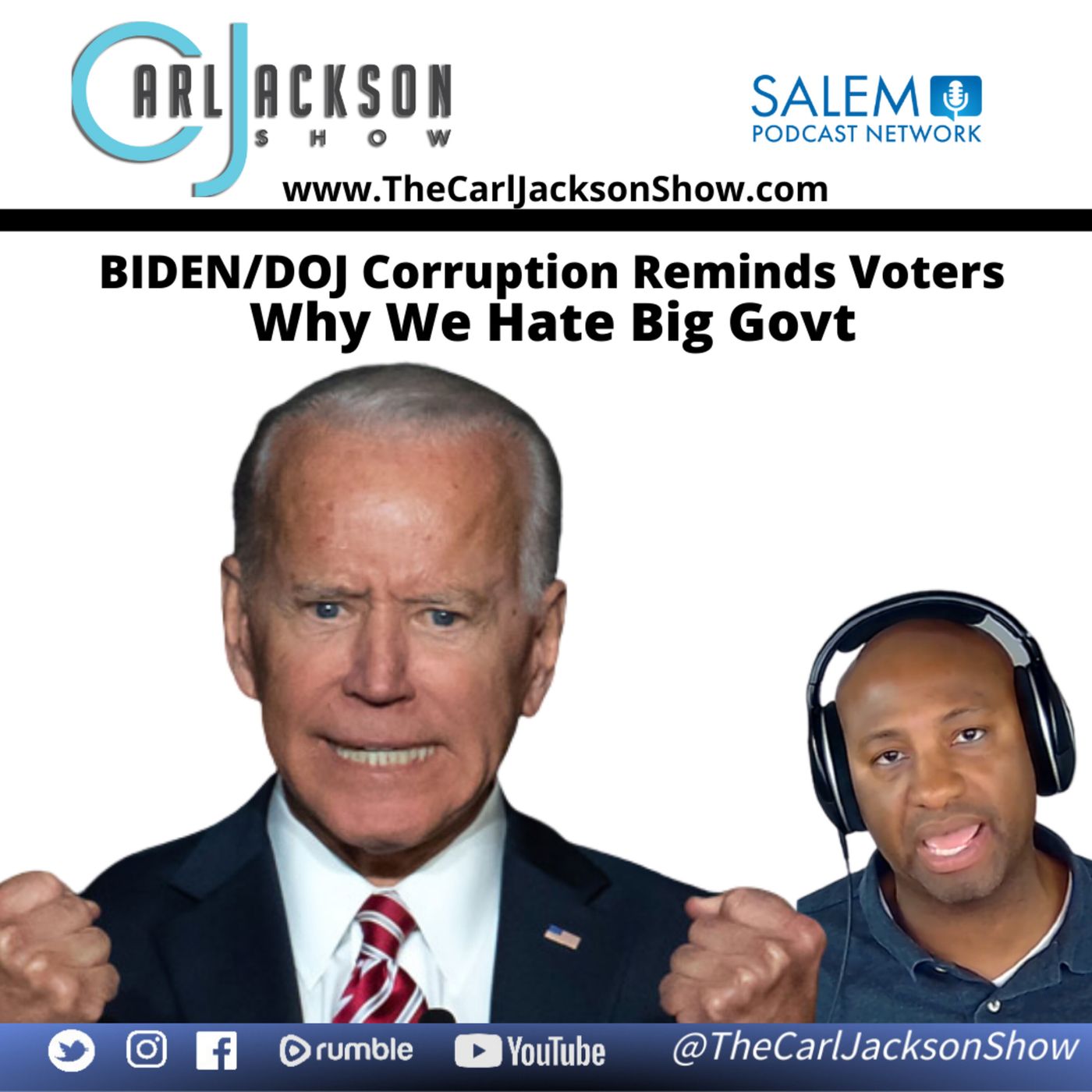 BIDEN/DOJ Corruption Reminds Voters Why We Hate Big Govt