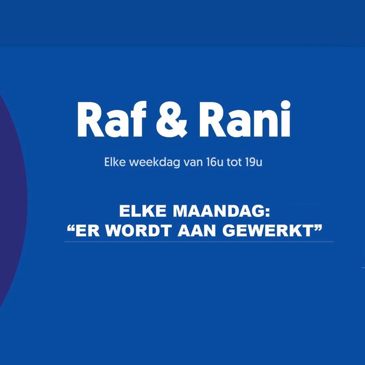 \'Er wordt aan gewerkt\'