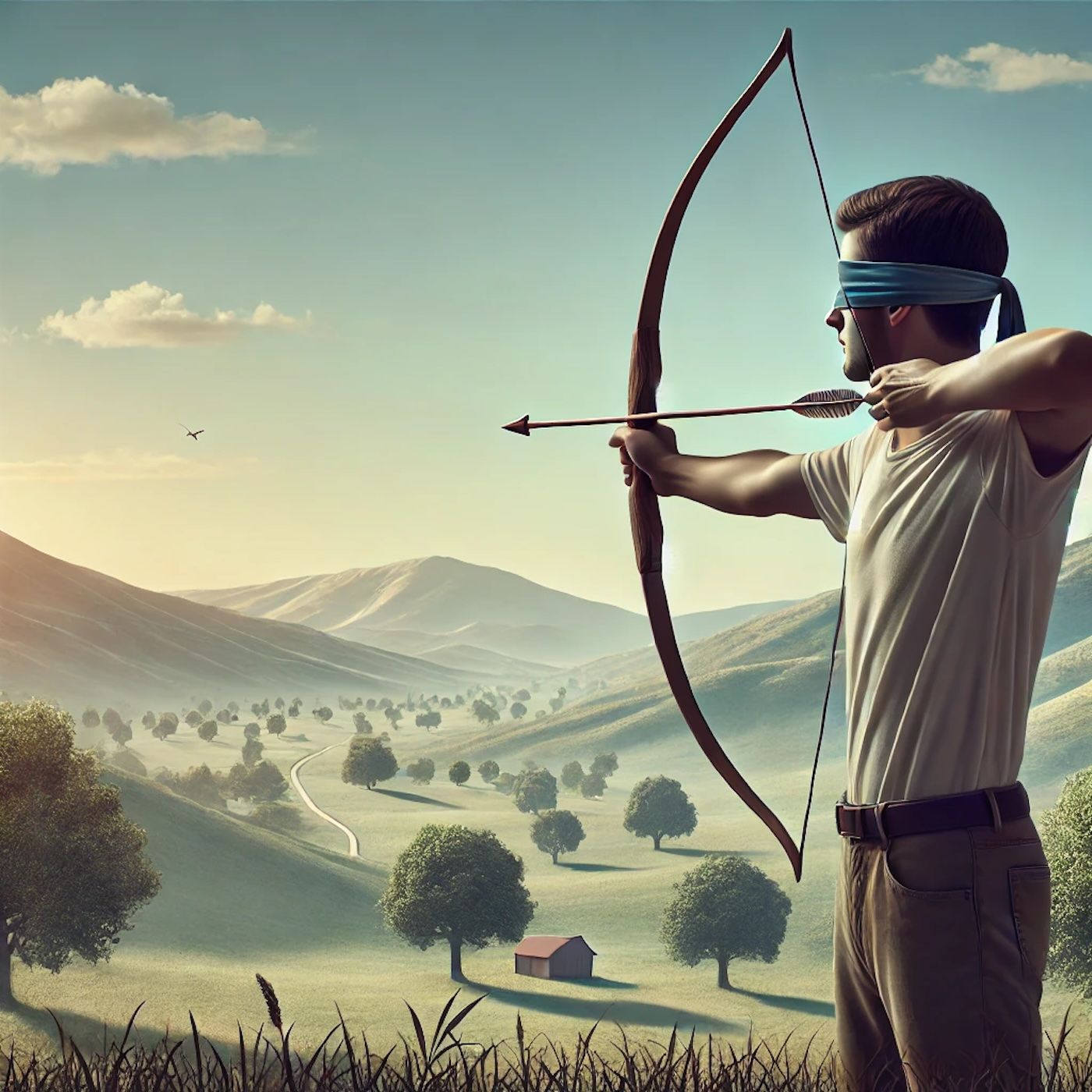 "Some people turn a blind eye just so they can aim better." episode artwork