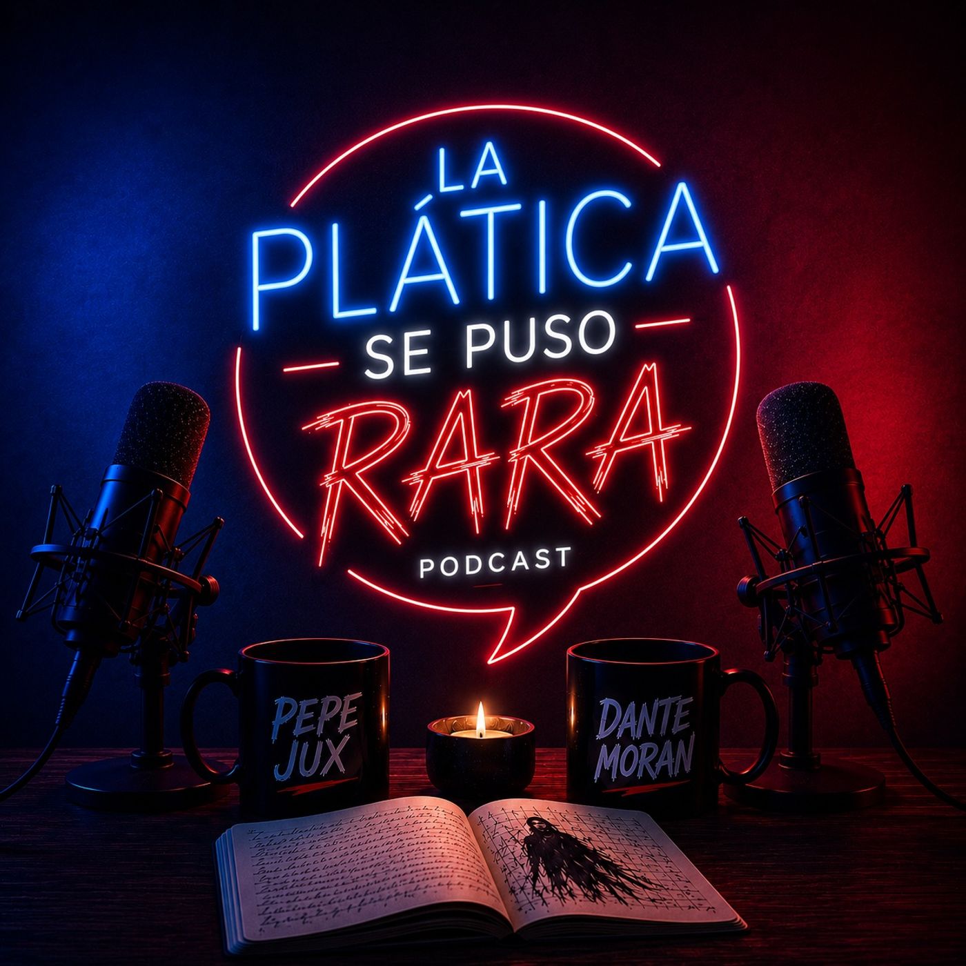 Podcast La Platica se Puso Rara-Las Animas del Purgatorio- Episodio 1-1a Temporada