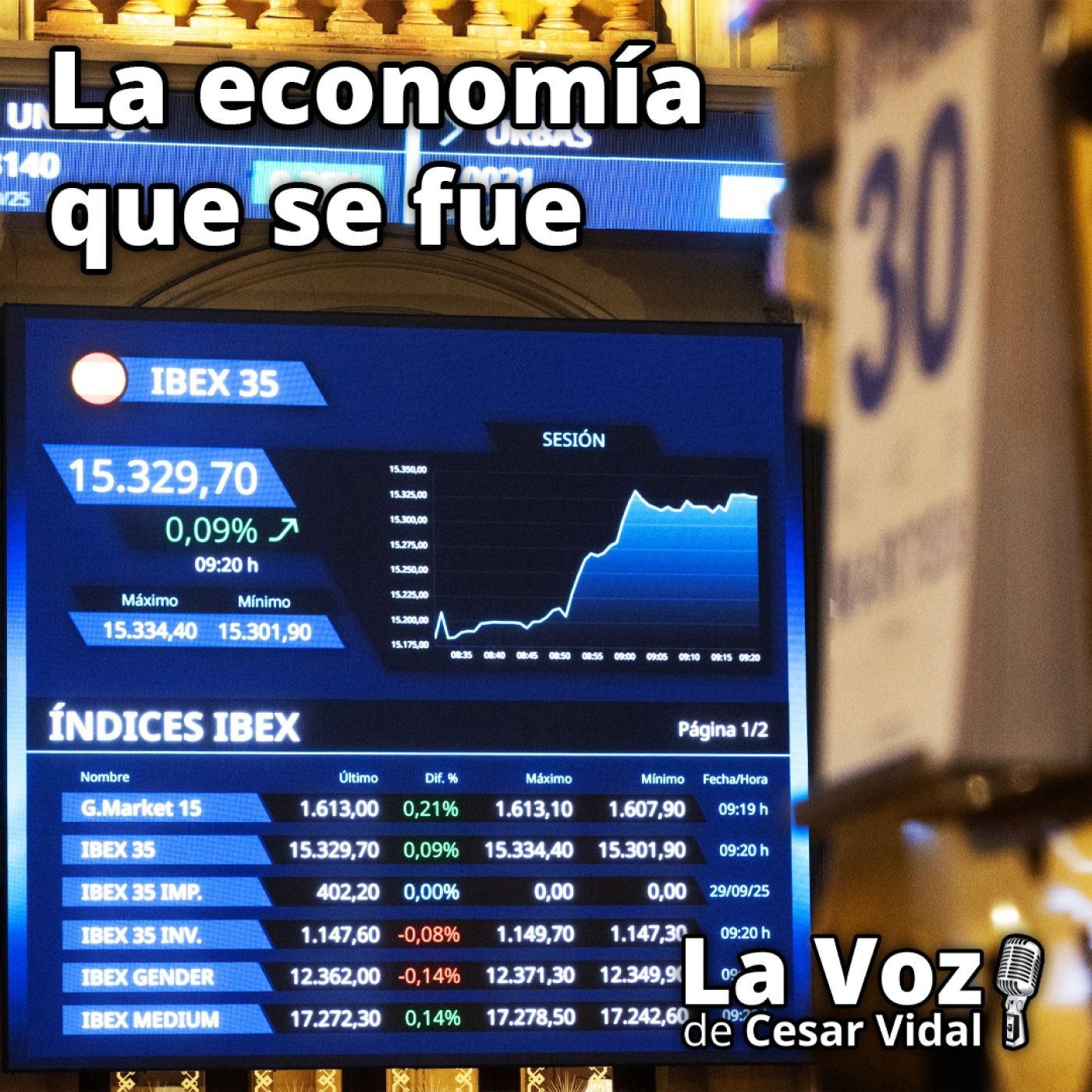 La economía que se fue: Del milagro del Santander a la manipulación electoral - 30/09/25 episode artwork