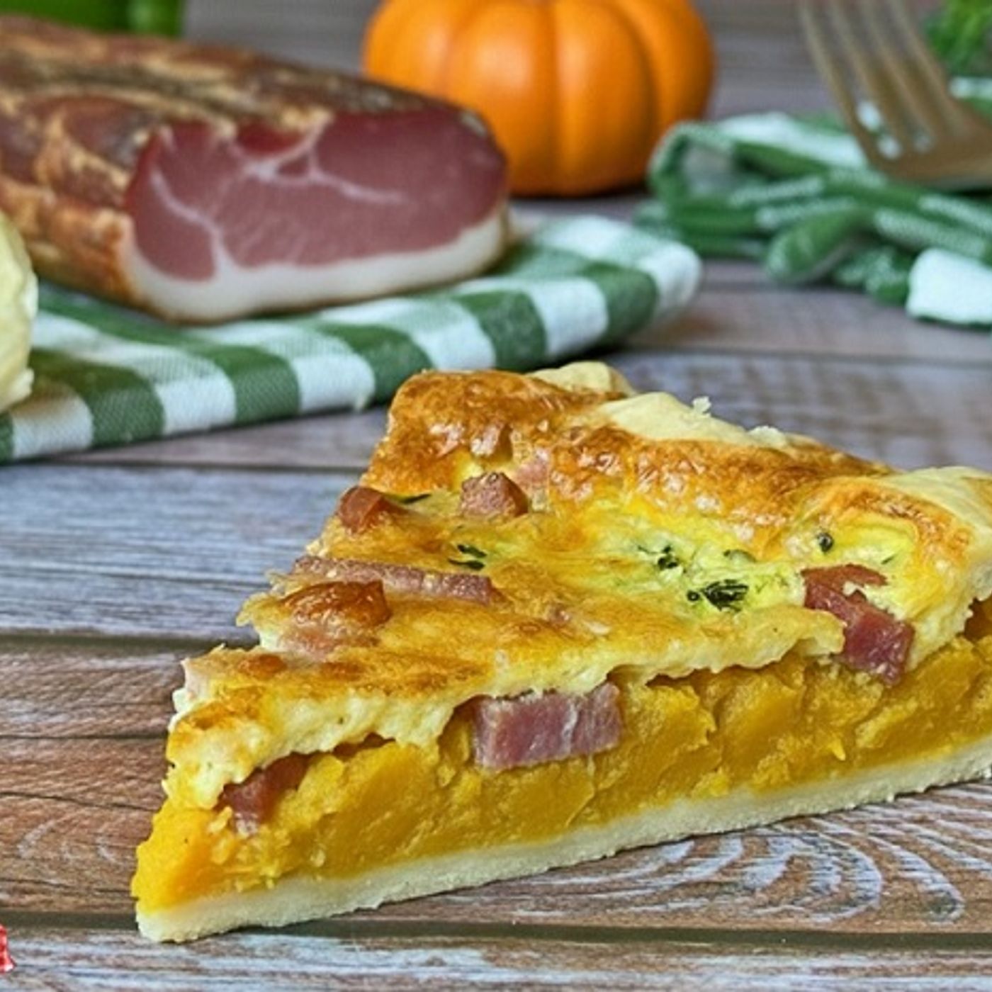 SFOGLIATA ZUCCA SPECK E SCAMORZA