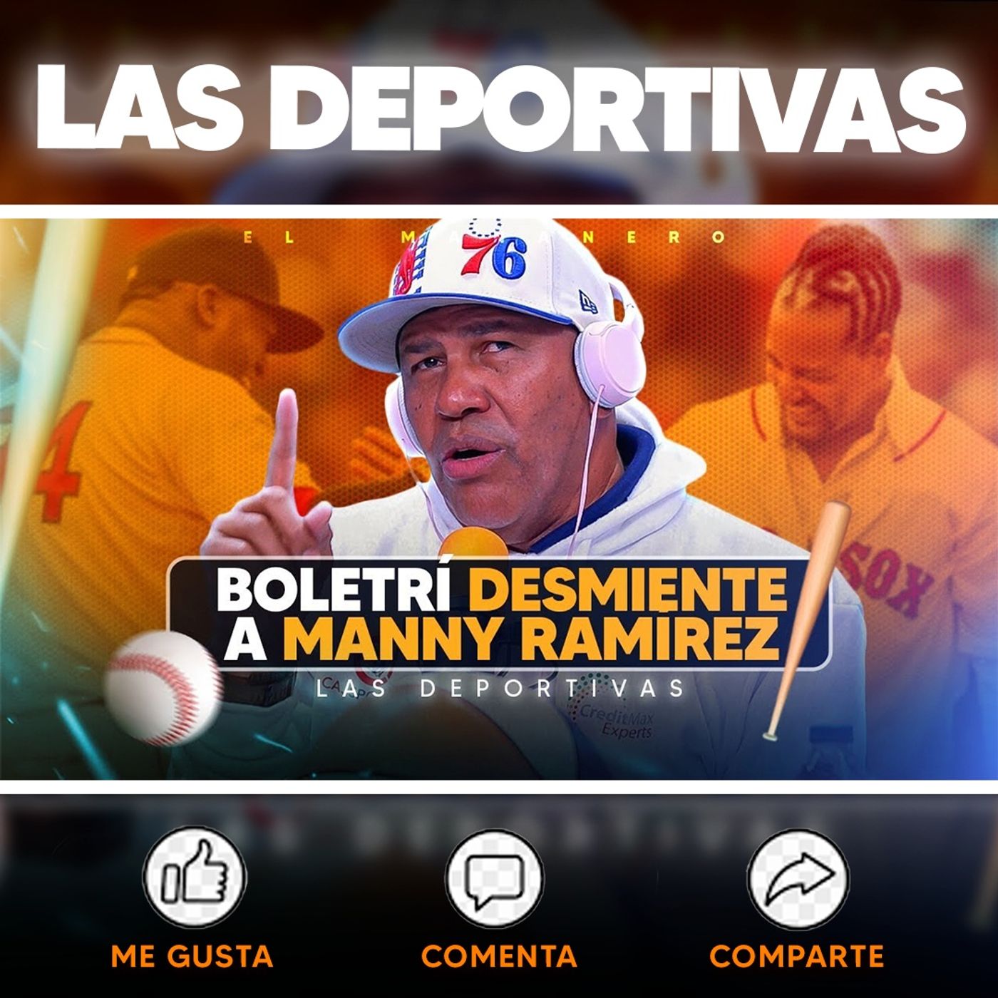 Boletrí desmiente a Manny Ramírez con bateo de David Ortíz - Las Deportivas