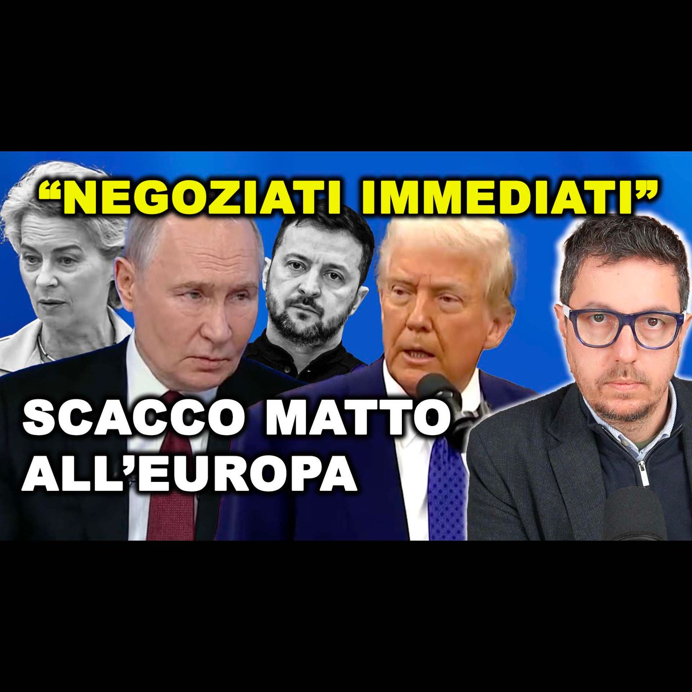 TELEFONATA TRUMP-PUTIN: negoziati immediati senza ZELENSKY | L’EU balbetta