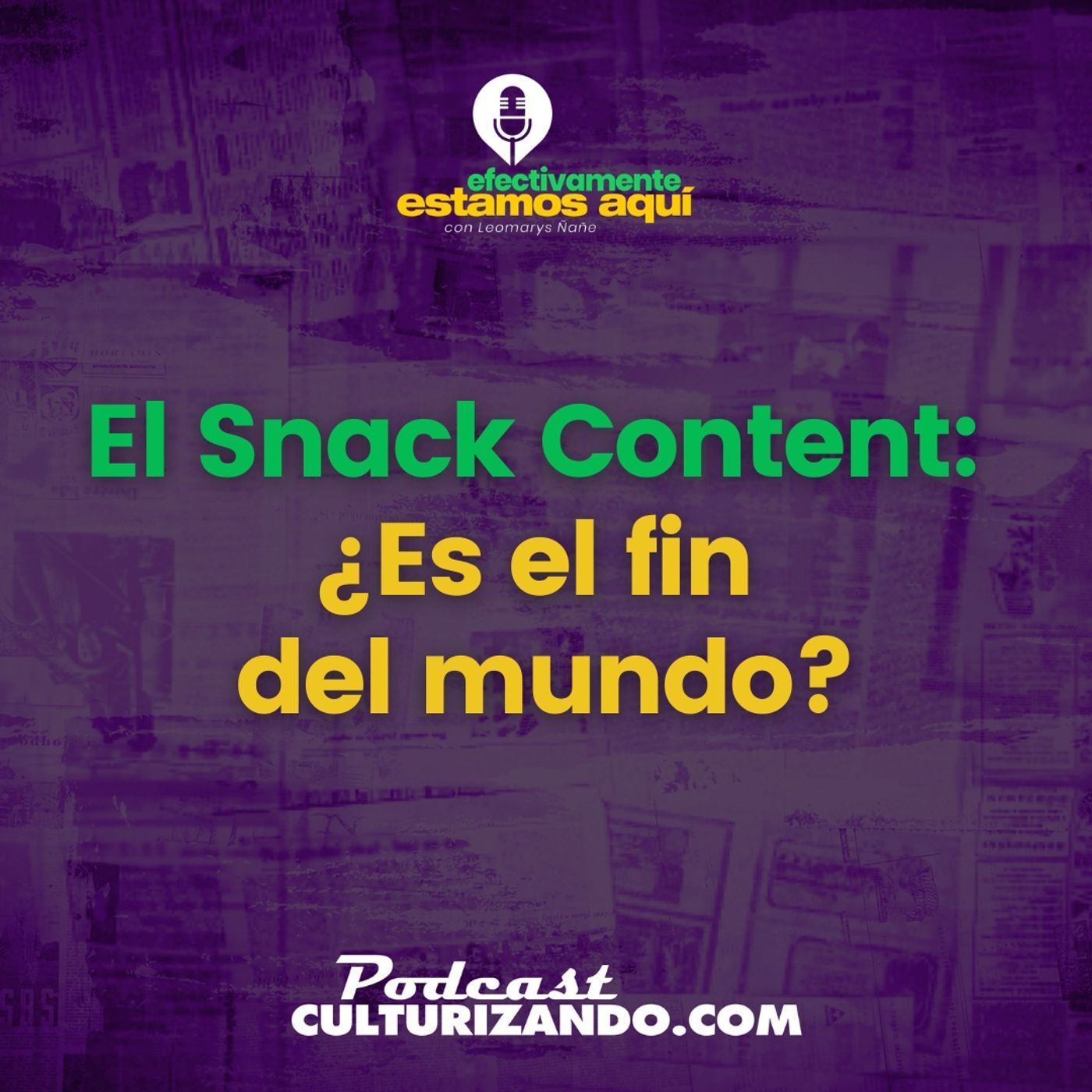 Efectivamente estamos aquí