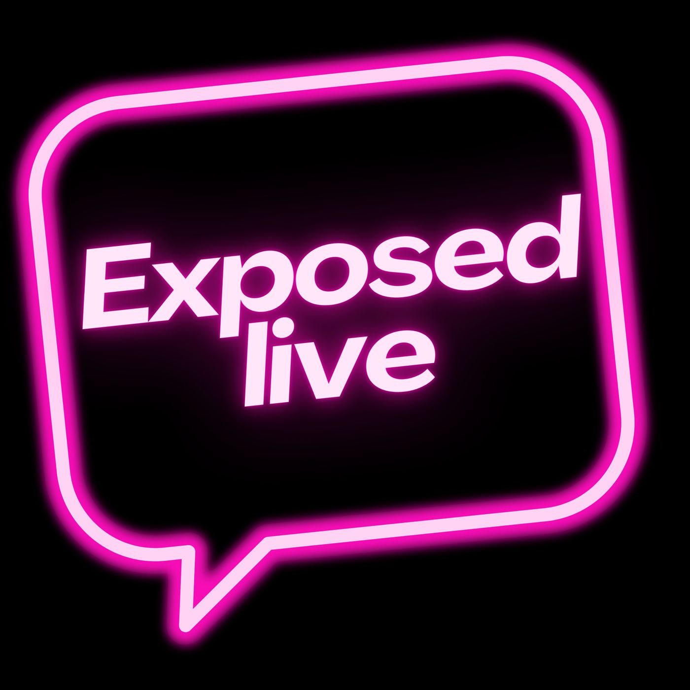 Exposed live podcast artwork
