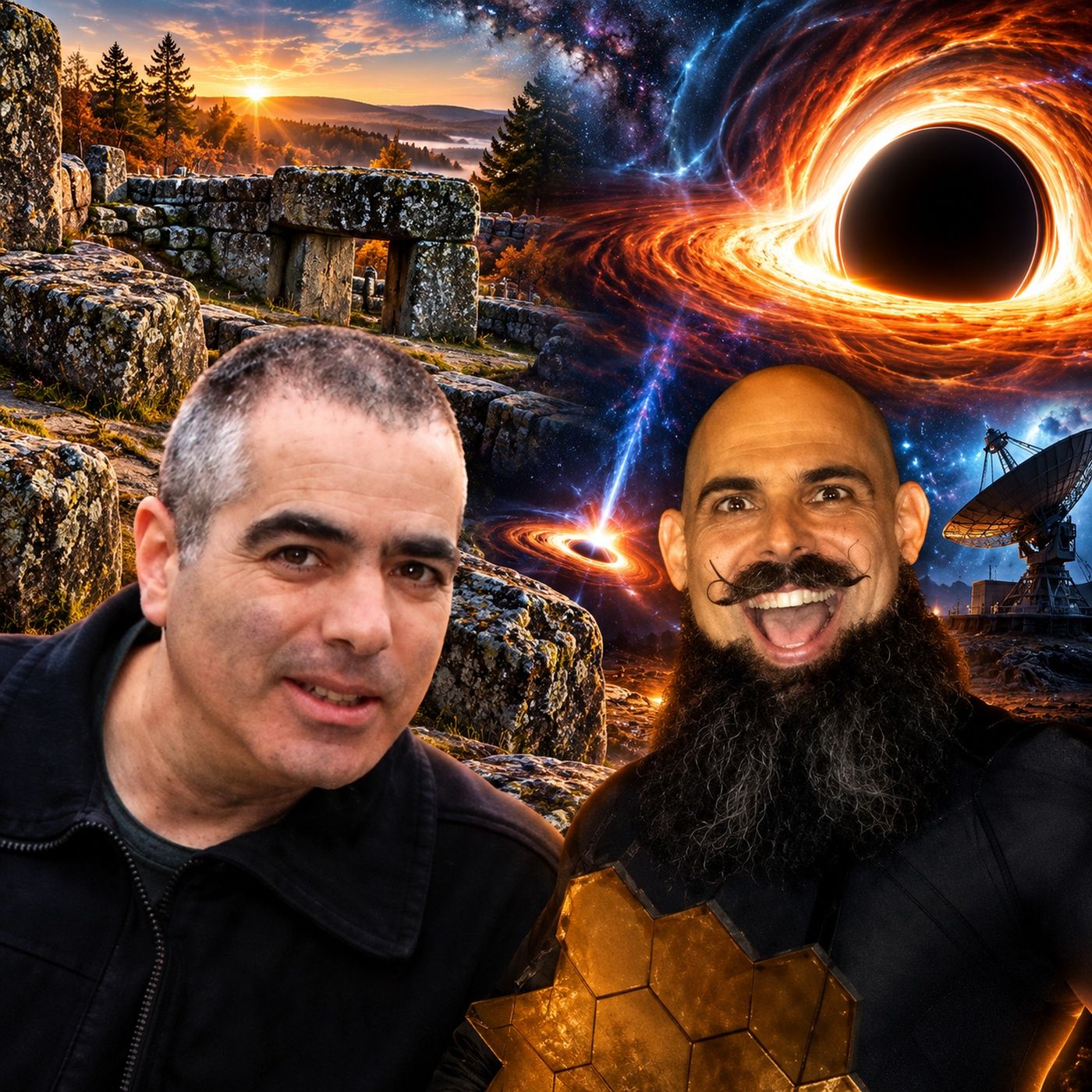 Ep. #307: Spirits in Stone and Black Hole Photo w/ Glenn Kreisberg & Ethan Siegel