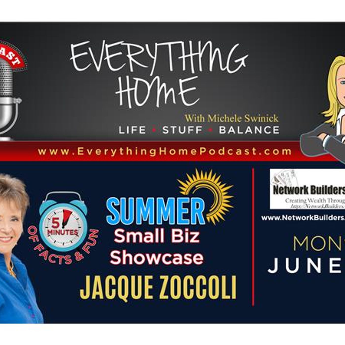 JUN 11: NETWORK BUILDERS ARIZONA - Jacque Zoccoli - Word of Mouth Strategist episode artwork