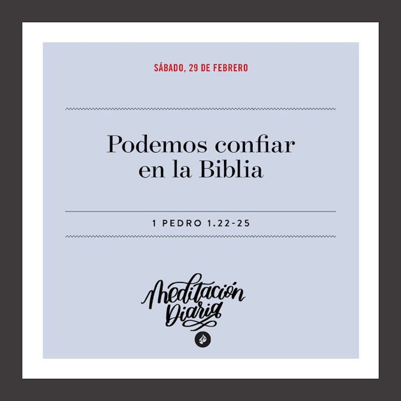 Podemos confiar en la Biblia