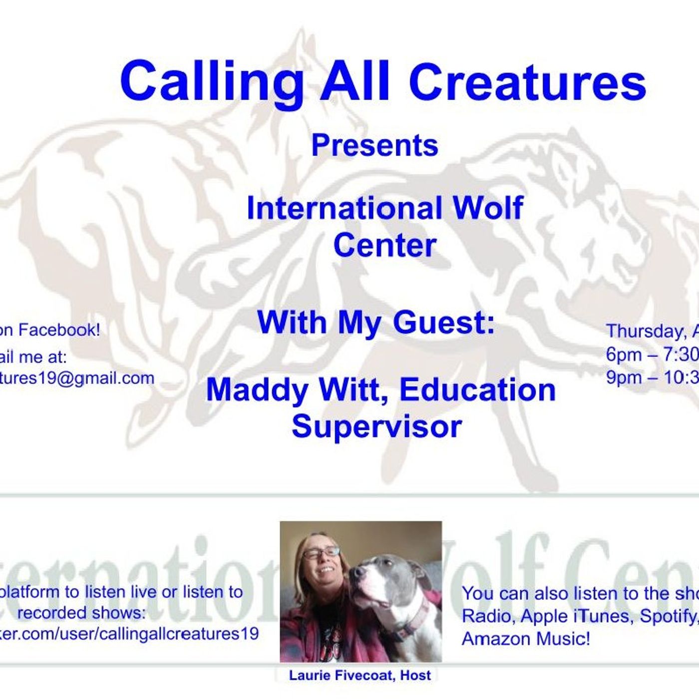 Calling All Creatures