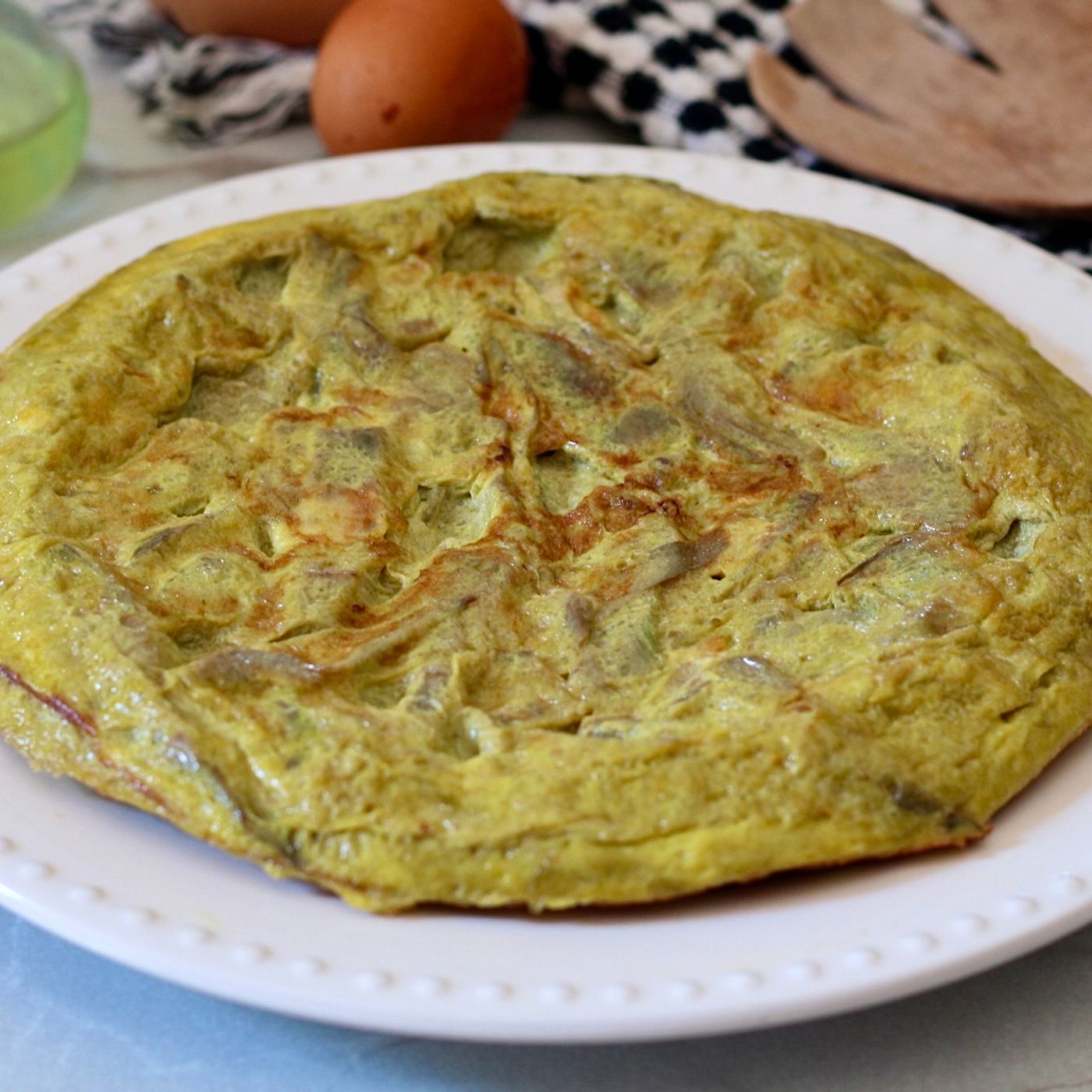Come fare una frittata ai carciofi alta e soffice in pochi minuti. episode artwork