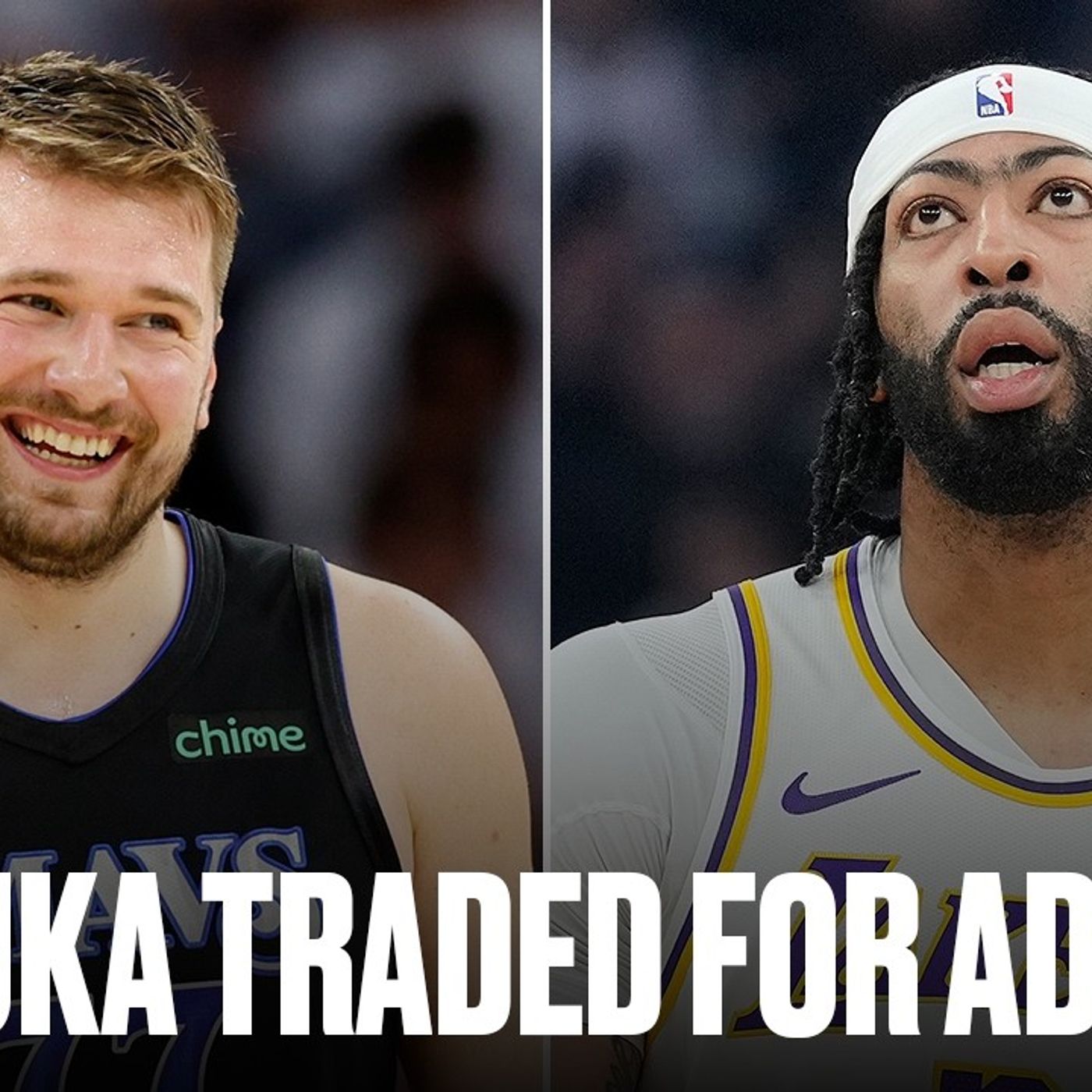 Lakers Acquire Luka Doncic From Mavericks for Anthony Davis in Blockbuster Trade 🚨 | NBA GameTime episode artwork