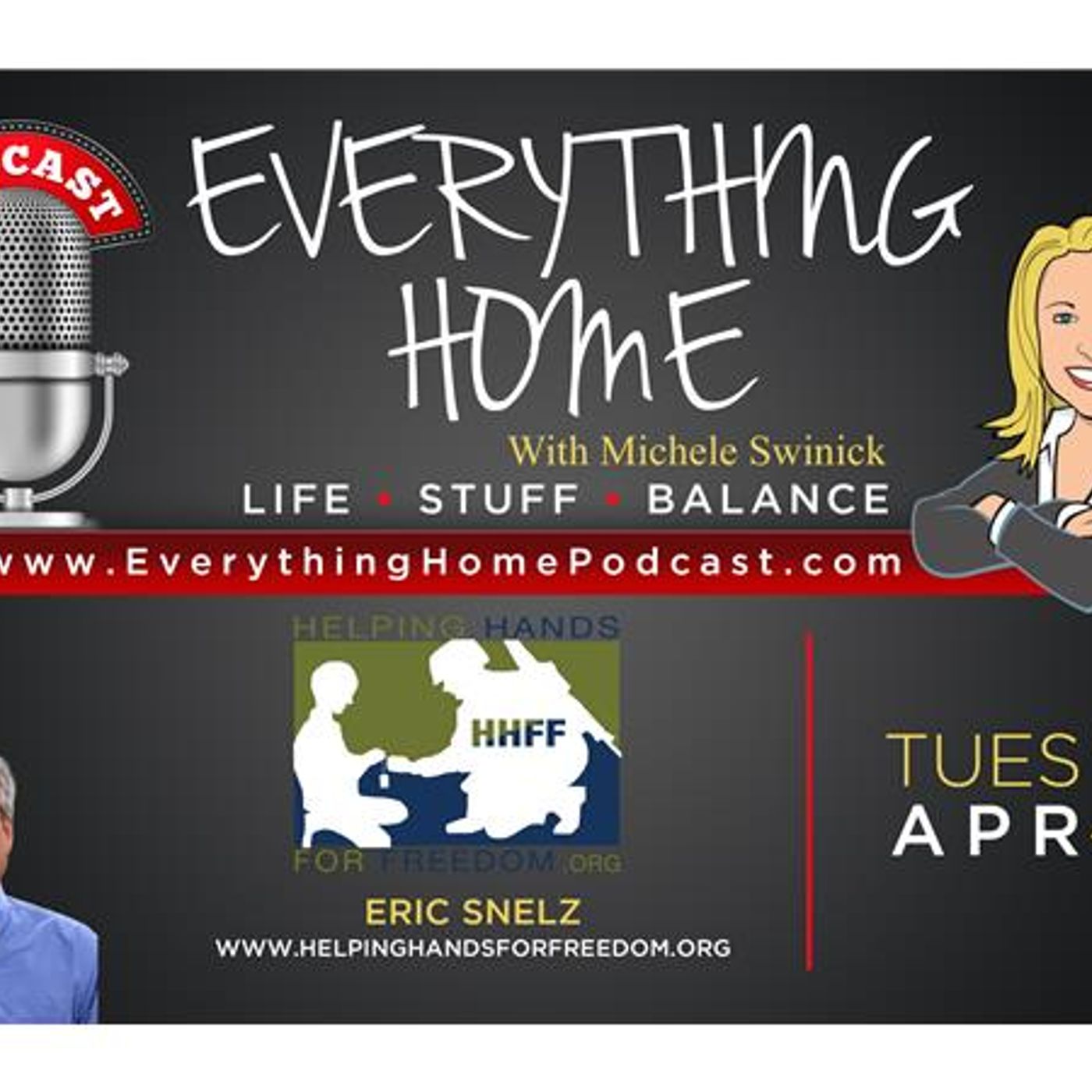 APR 3: HELPING HANDS FOR FREEDOM VETERAN NON PROFIT ORGANIZATION - Eric Snelz episode artwork