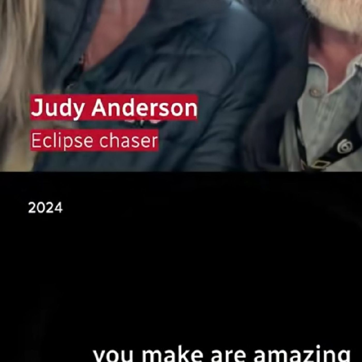 Canadians Judy and Jay Anderson travelled to Greenland to watch episode artwork