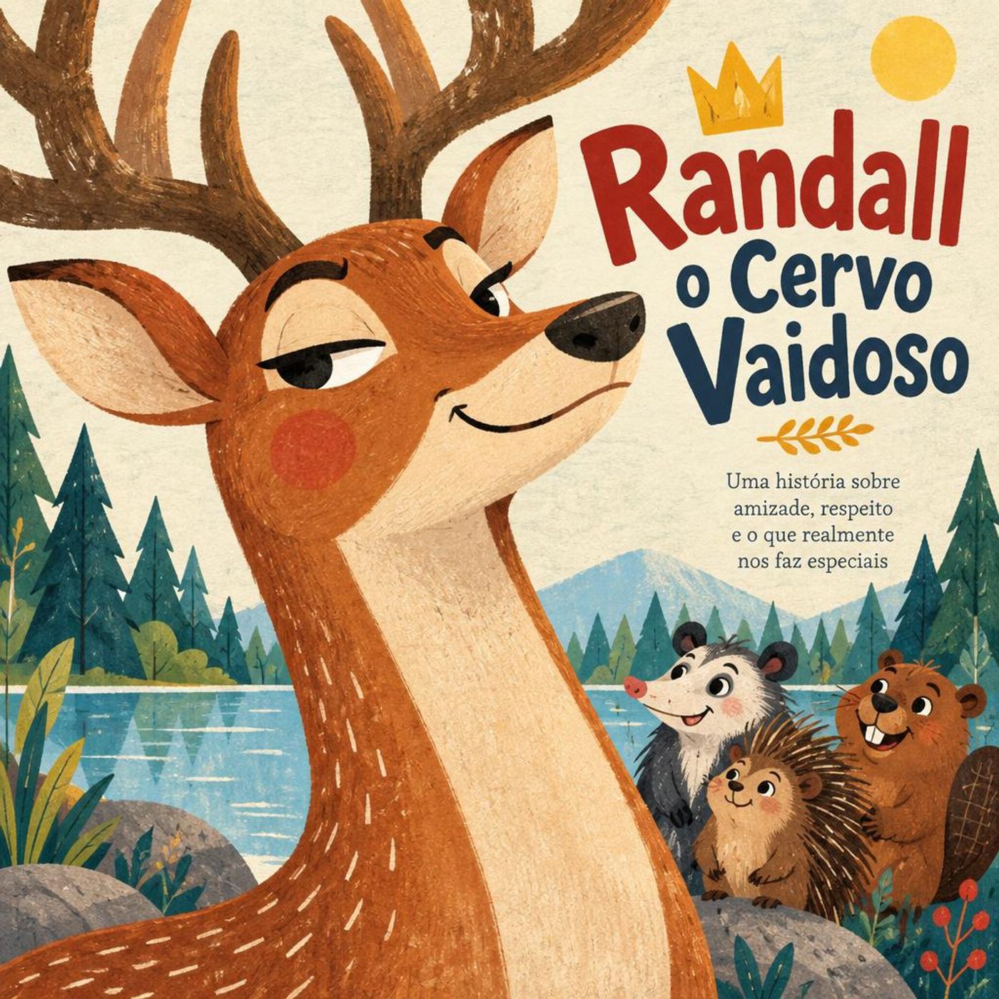 O Orgulhoso Cervo Randall e a Lição da Floresta ｜【Fábula】