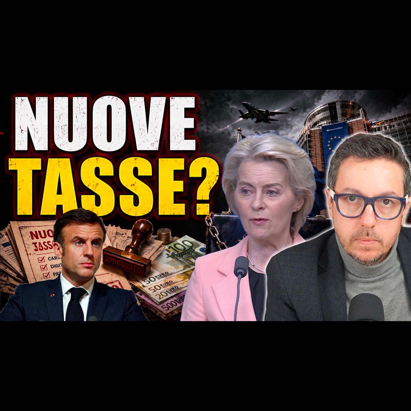 L’UE VUOLE NUOVE TASSE. INDOVINATE PER COSA