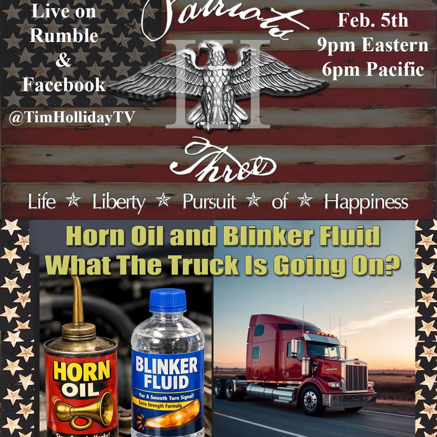 2-5-2026 Horn Oil and Blinker Fluid: What The Truck Is Going On? episode artwork