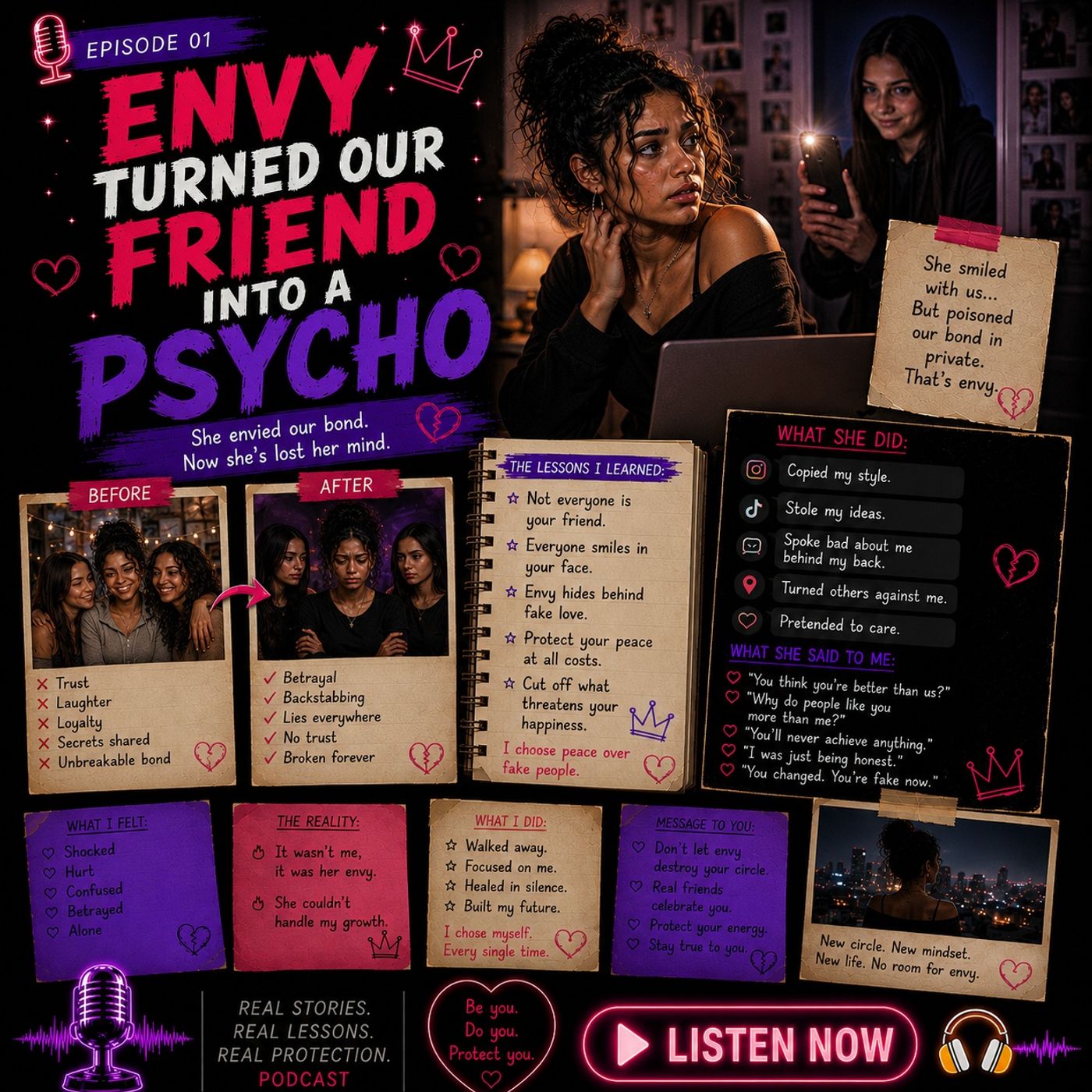 Envy Turned Our Friend into a Psycho|Like and subscribe 💕 episode artwork