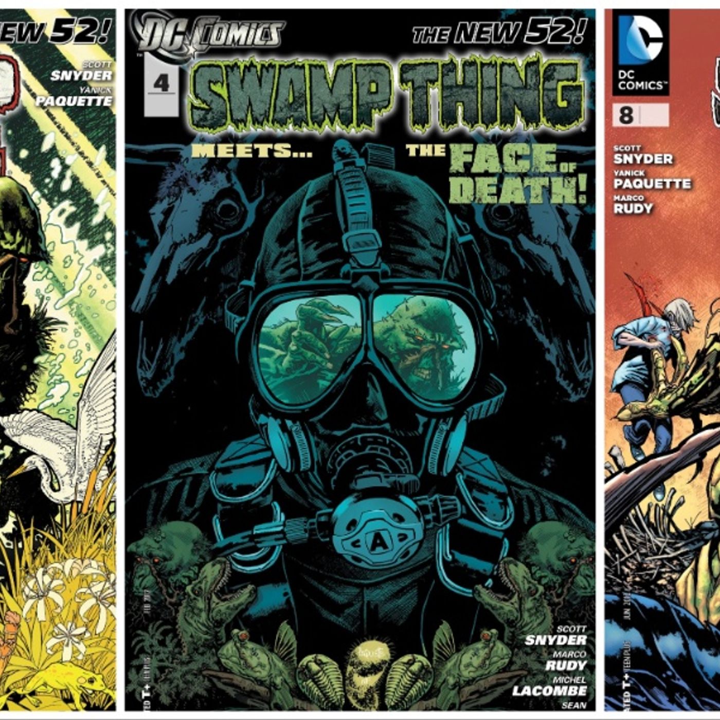 Source Material #353 - Swamp Thing - "Protector of the Green" (DC, 2011) episode artwork