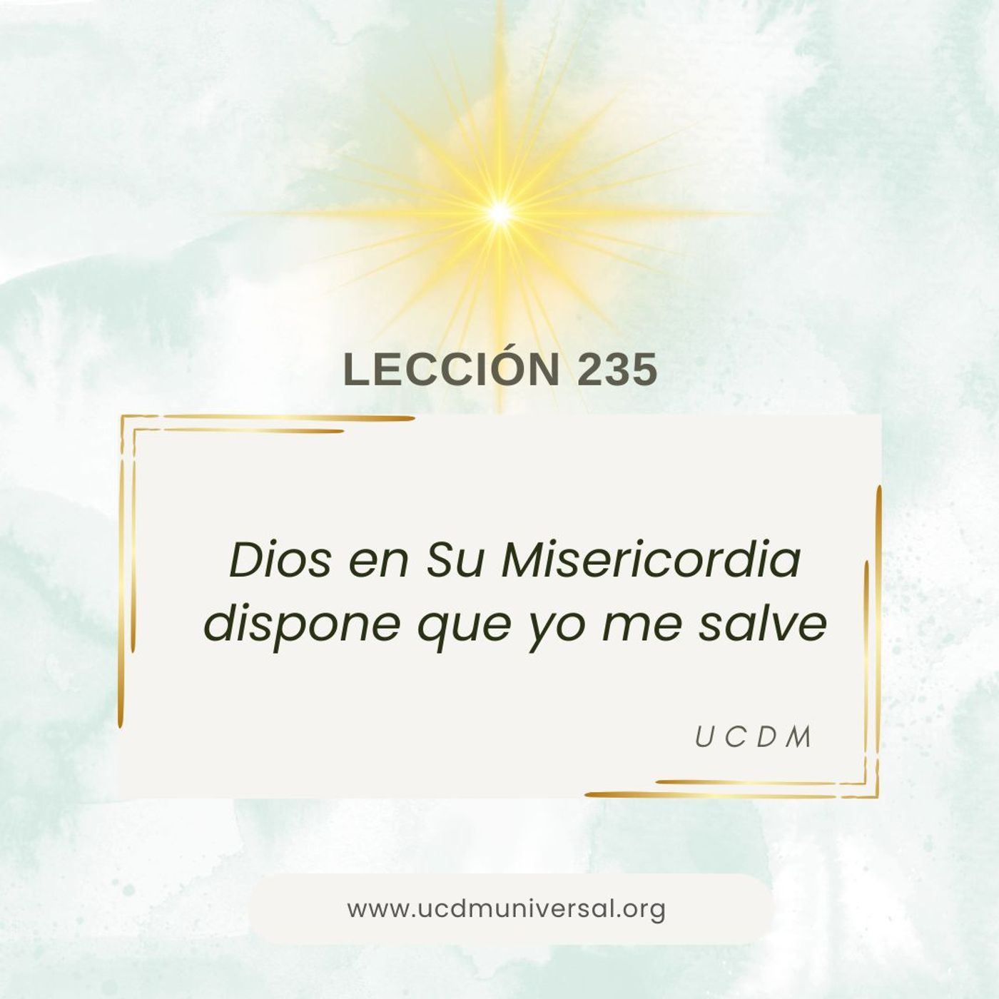 UCDM Universal LECCIÓN DEL DÍA