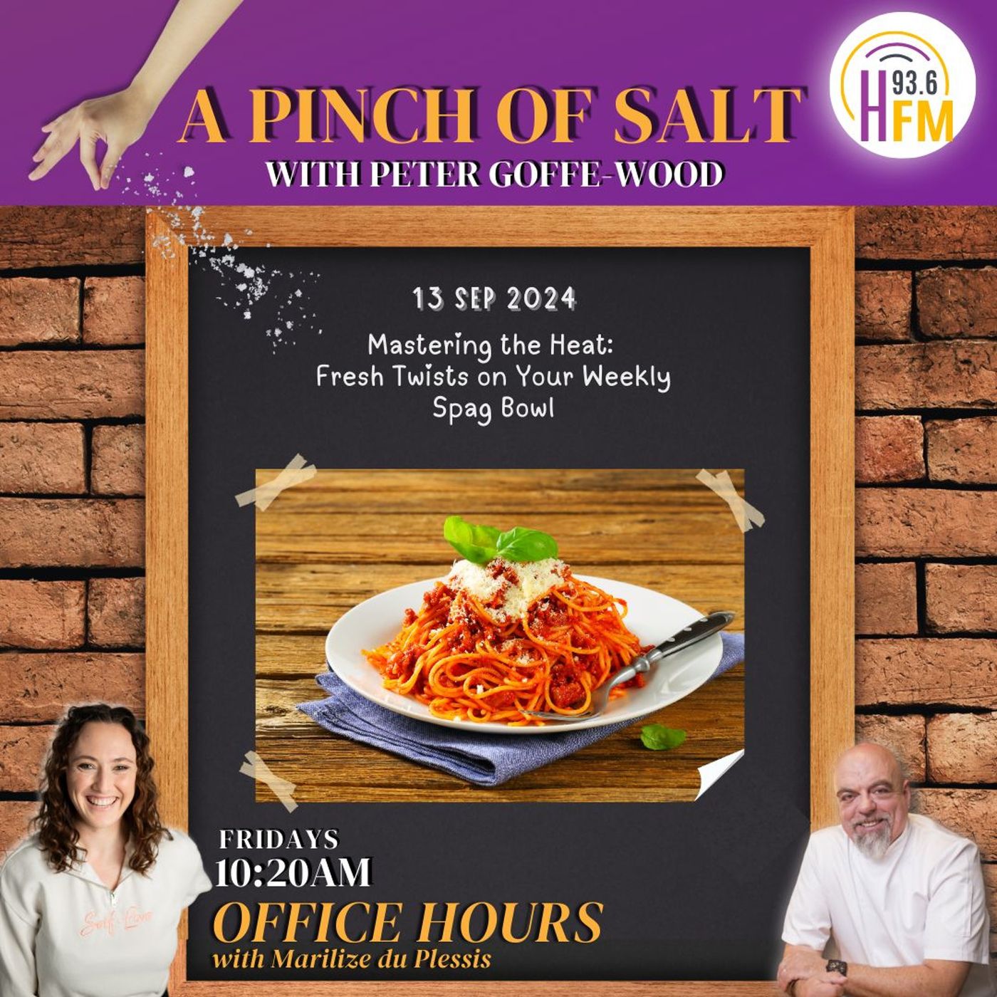 A Pinch Of Salt With Peter Goffe-Wood - 13 September 2024 episode artwork