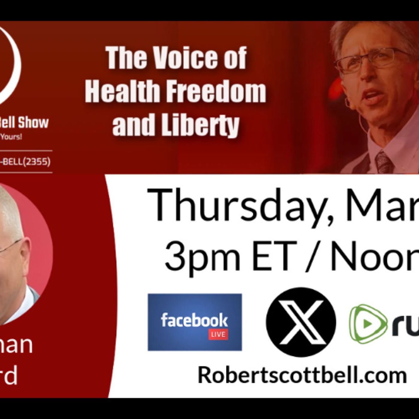 Natural Products Expo West, Jonathan Emord, Operation Epic Fury, Health Freedom Poll Shock, Iatrogenic Addiction Crisis - The RSB Show 3-5-2 episode artwork