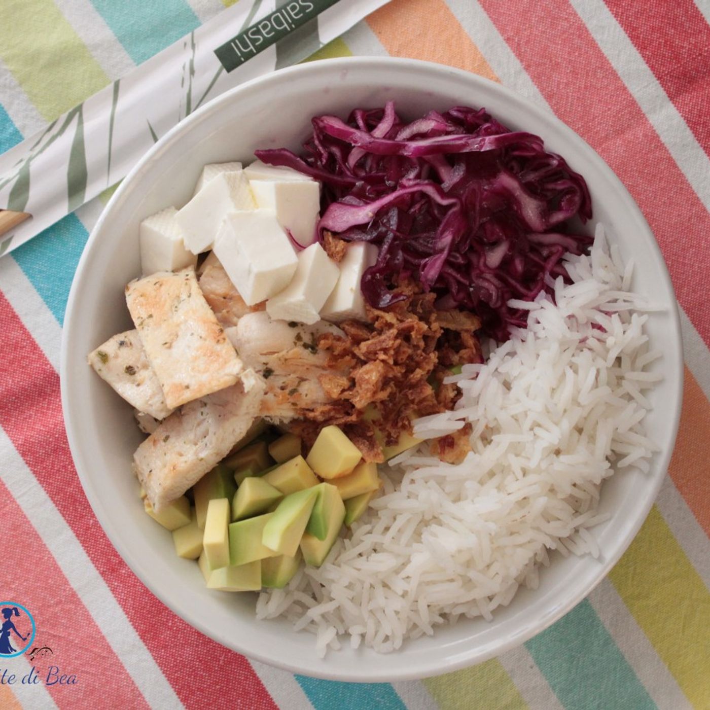 Bowl con pollo, cavolo cappuccio, primosale e avocado ricetta episode artwork