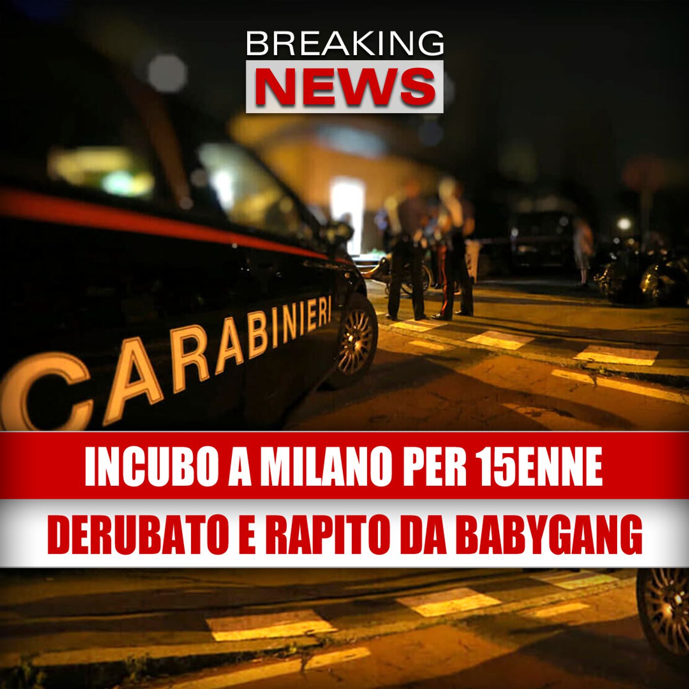 INCUBO A MILANO: 15enne DERUBATO e RAPITO da una BABY GANG!