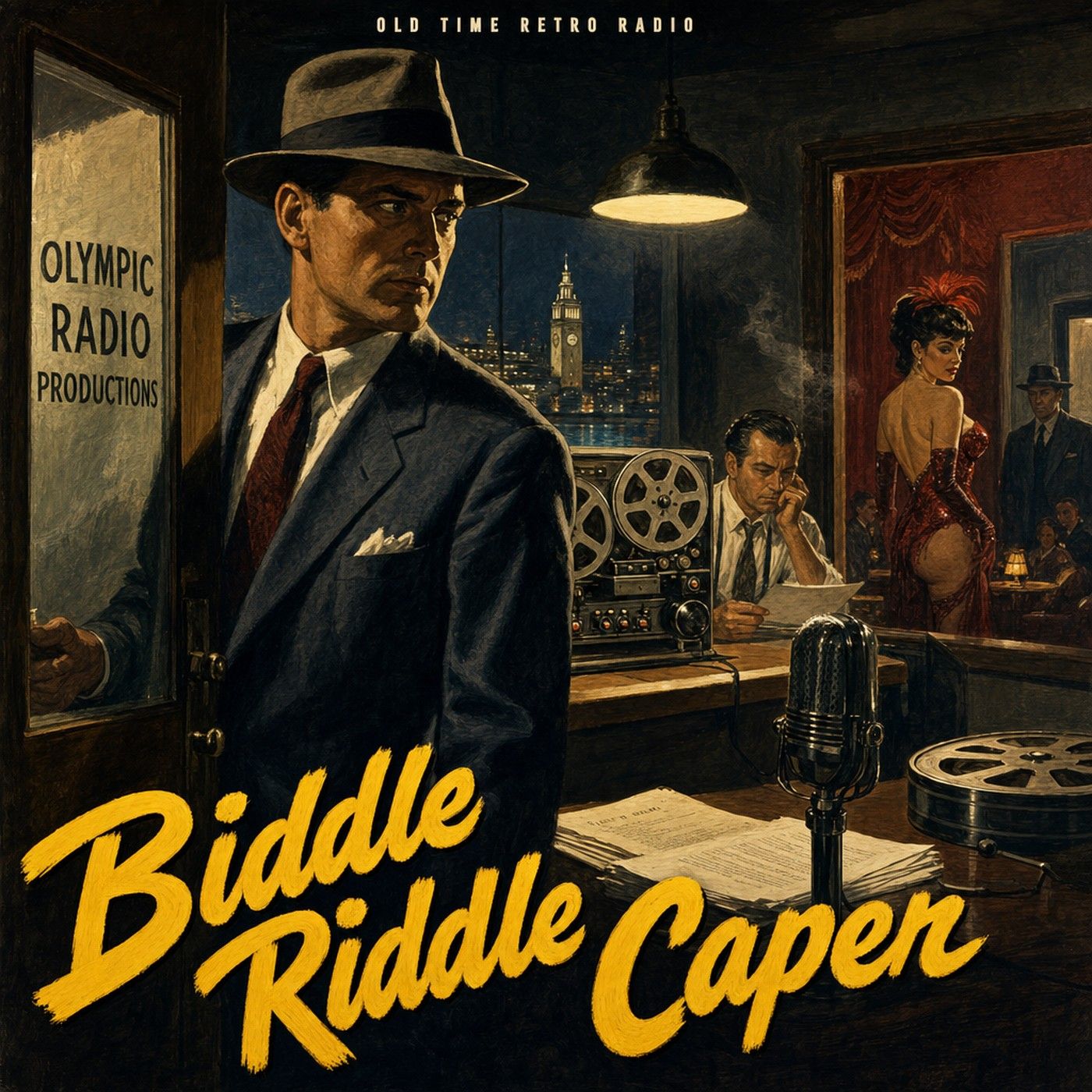 The Adventures of Sam Spade Detective - "Biddle Riddle Caper" (Old Time Radio, 1951) episode artwork