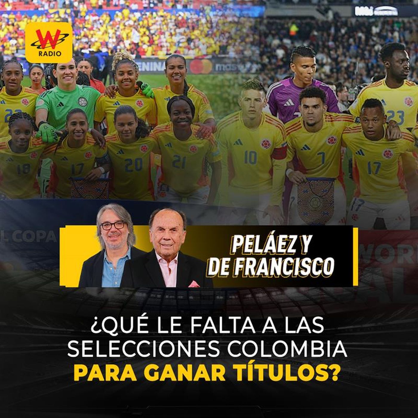 ¿Qué le falta a las selecciones Colombia para ganar títulos?