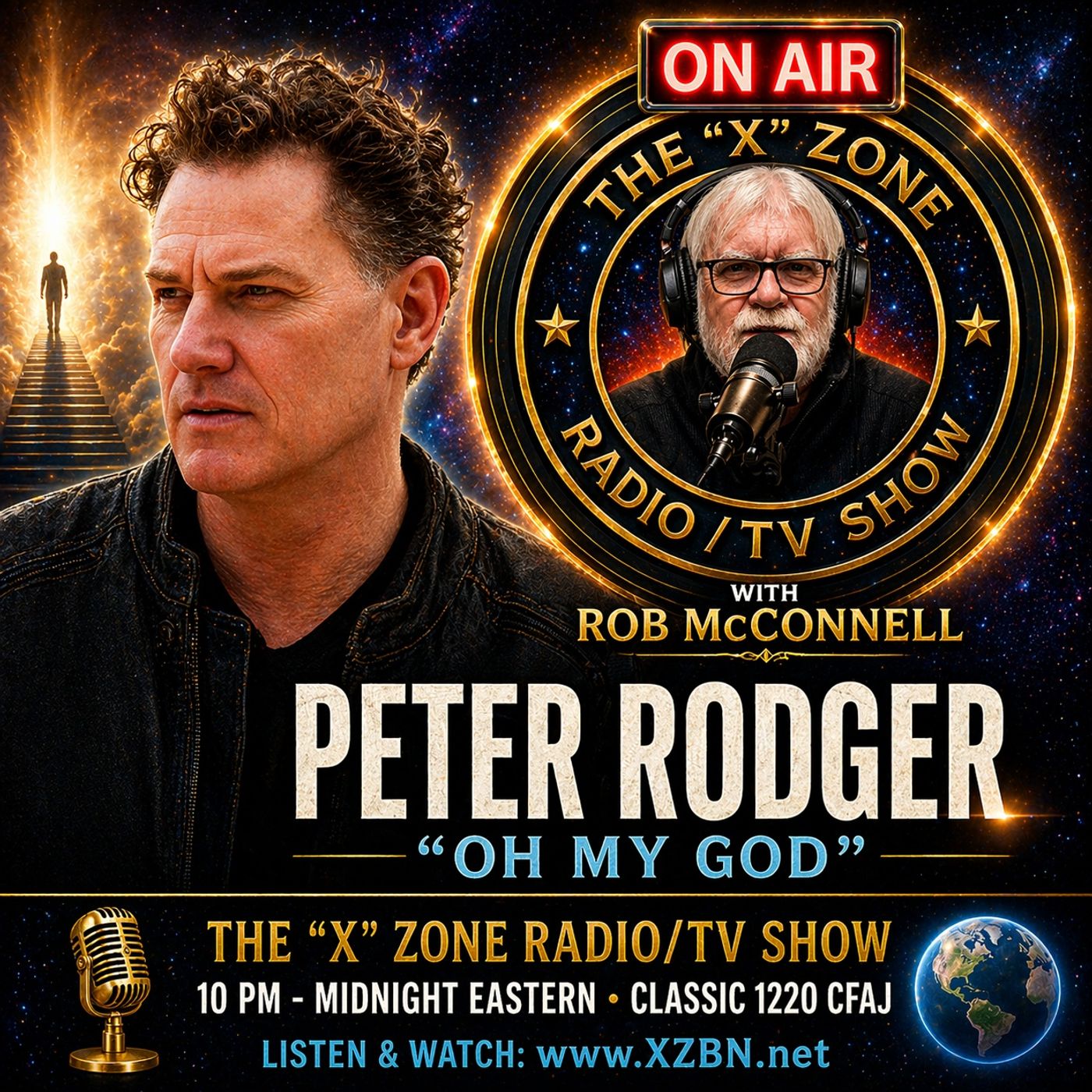 Rob McConnell Interviews - PETER RODGER - Oh My God