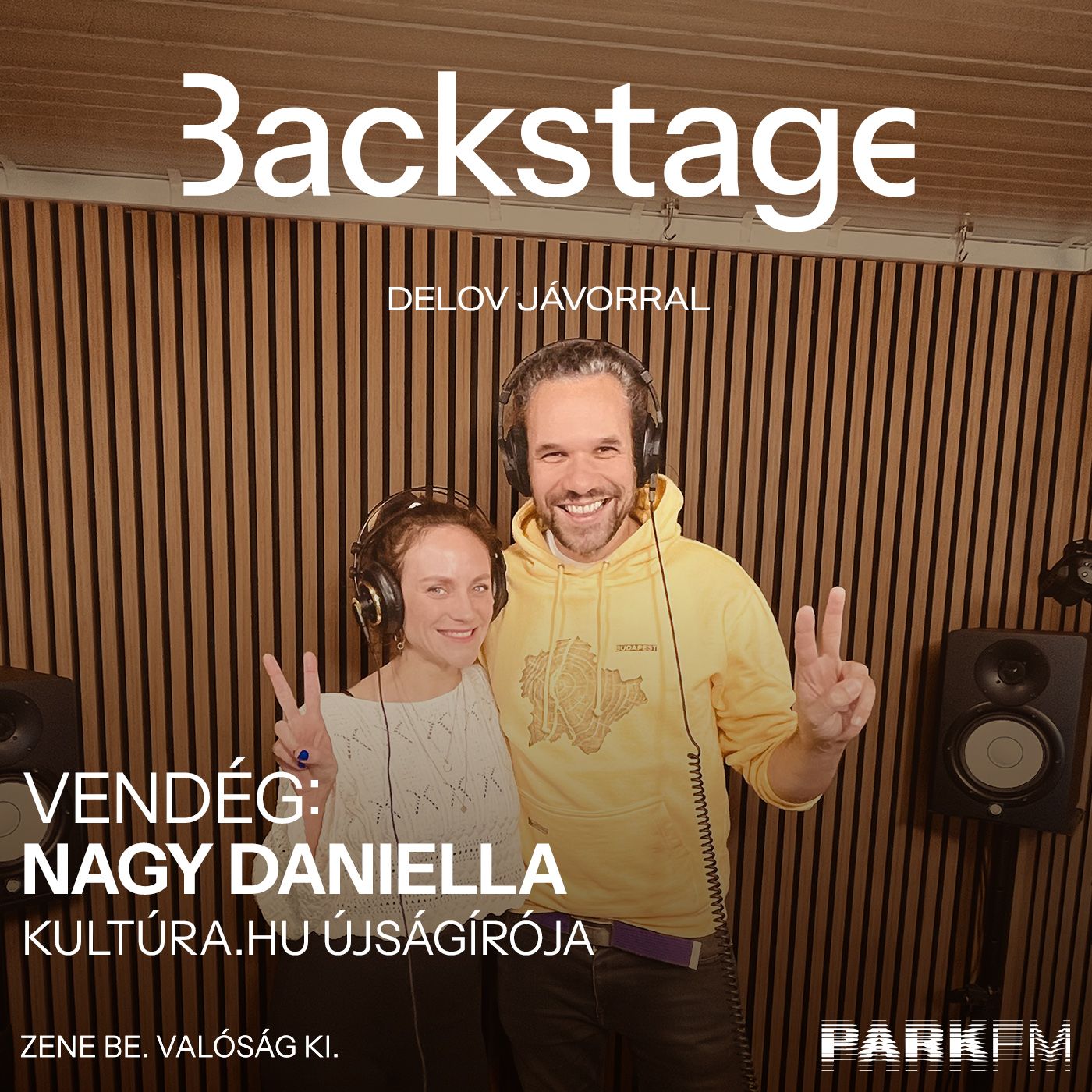 A zenei újságírás művészete Nagy Daniellával | Park FM - Backstage episode artwork