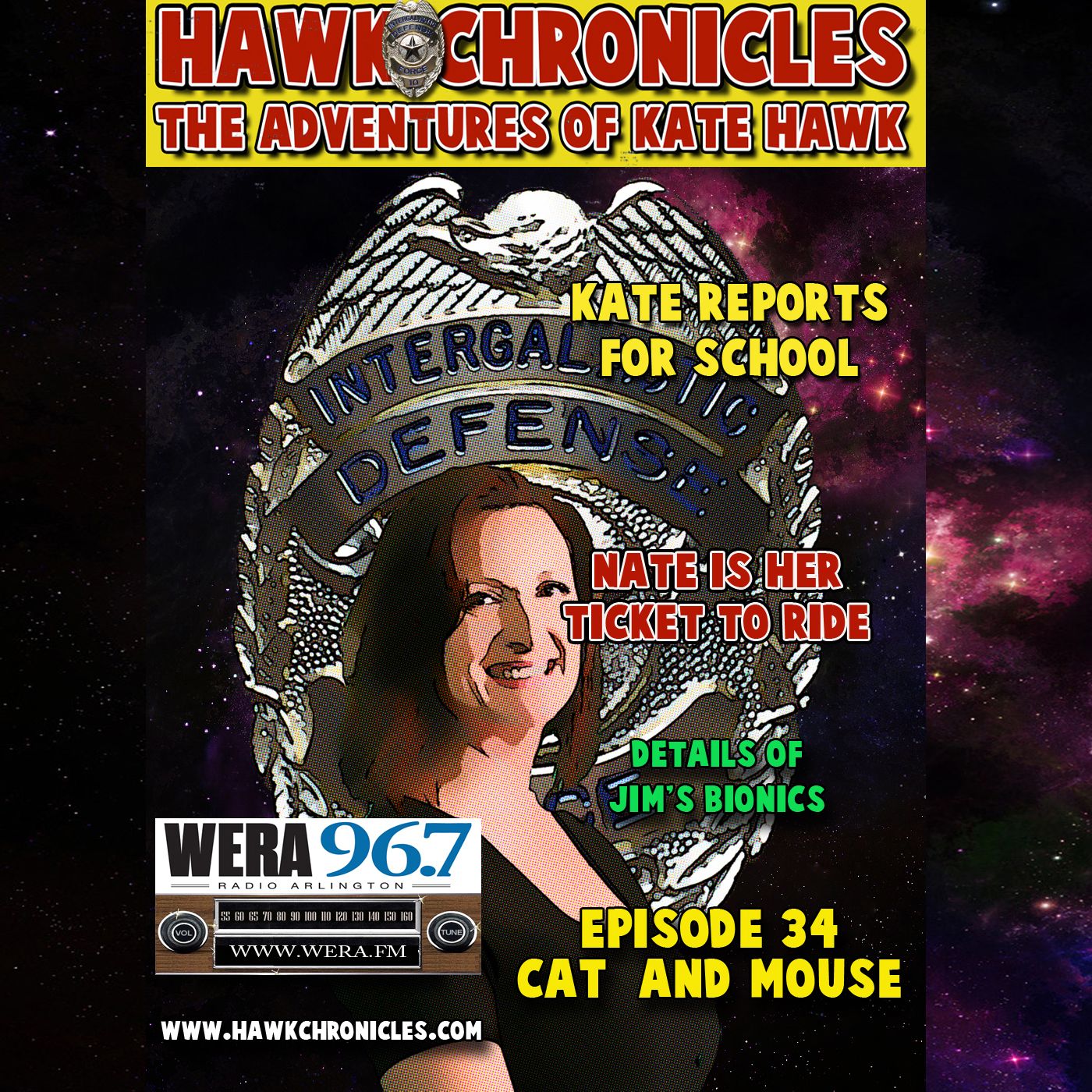 Episode 34 Hawk Chronicles "Cat and Mouse" episode artwork