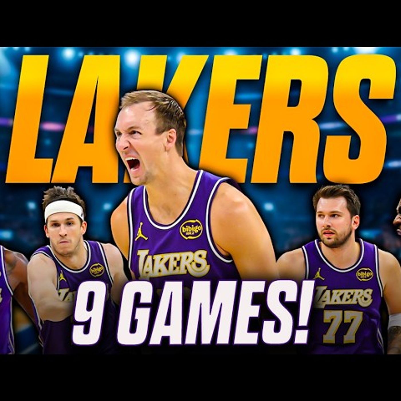 LAKERS WON 9 IN A ROW… WHO GON STOP THEM