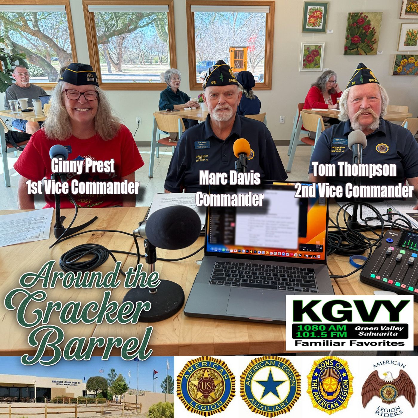 Around The Cracker Barrel - Serving Those Who Served: American Legion Post 66 at the Heart of Green Valley (Aired 02/06/2026) episode artwork